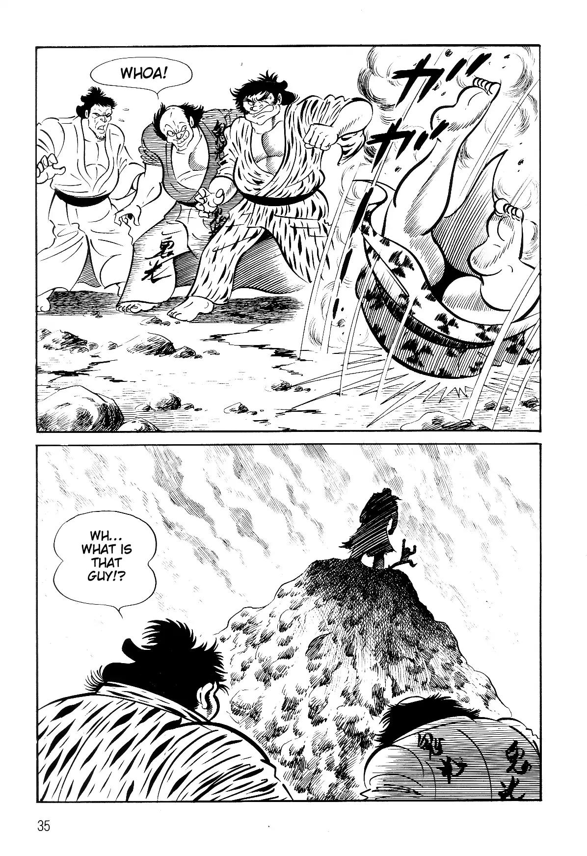 Violence Jack Chapter 6.1 page 36 - Vol.6 Chapter 1: The Sumo Devils of Kanto (2)