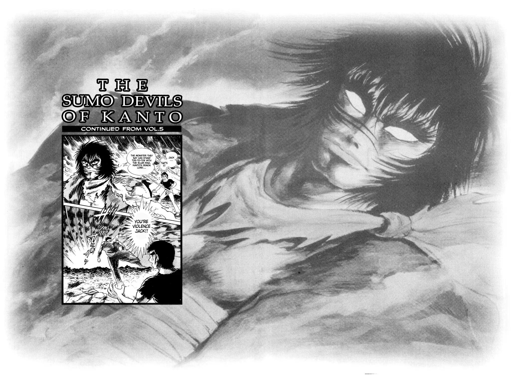 Violence Jack Chapter 6.1 page 8 - Vol.6 Chapter 1: The Sumo Devils of Kanto (2)