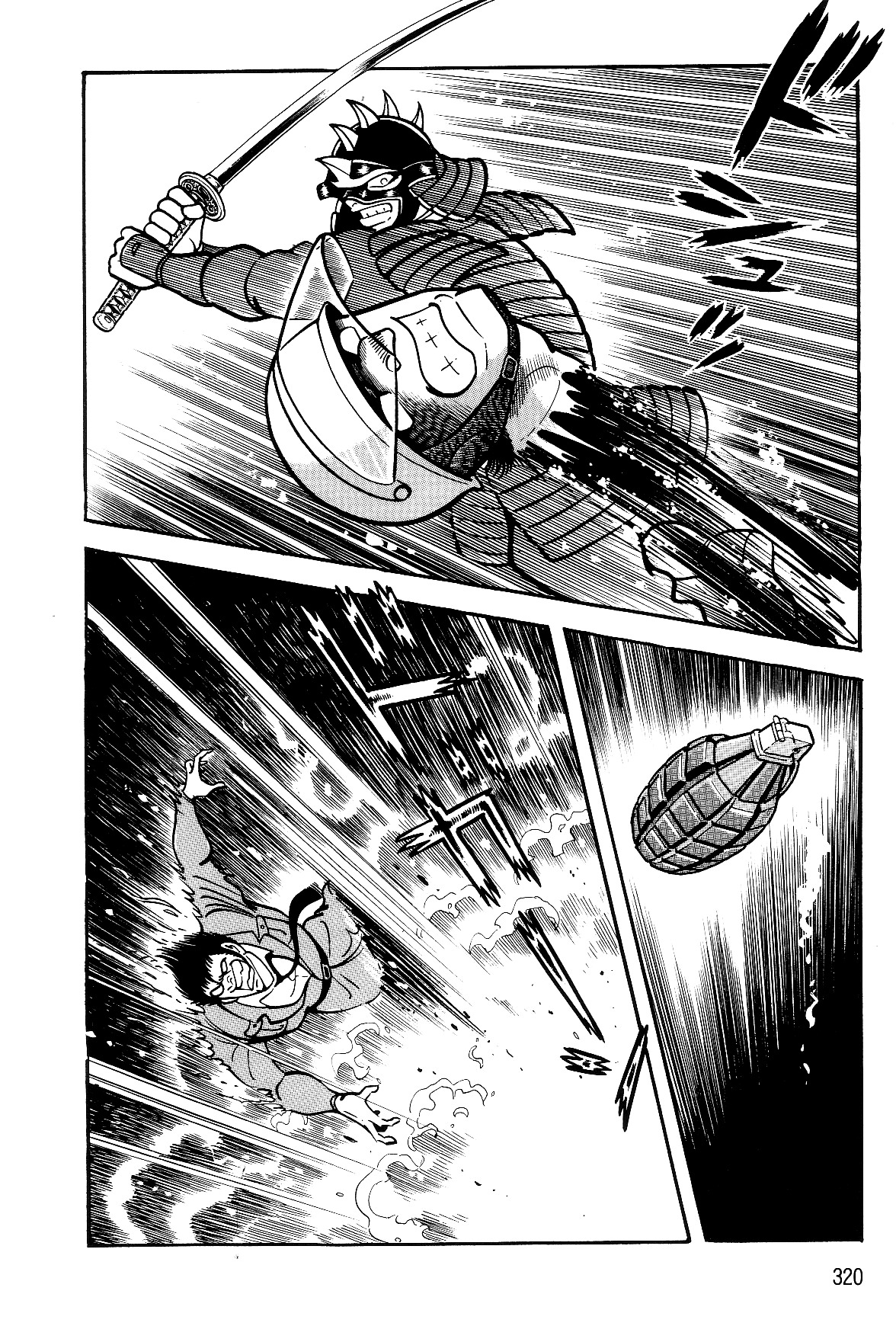 Violence Jack Chapter 6.2-3 page 34 - Vol.6 Chapter 2.3: The Reaper Police [3]