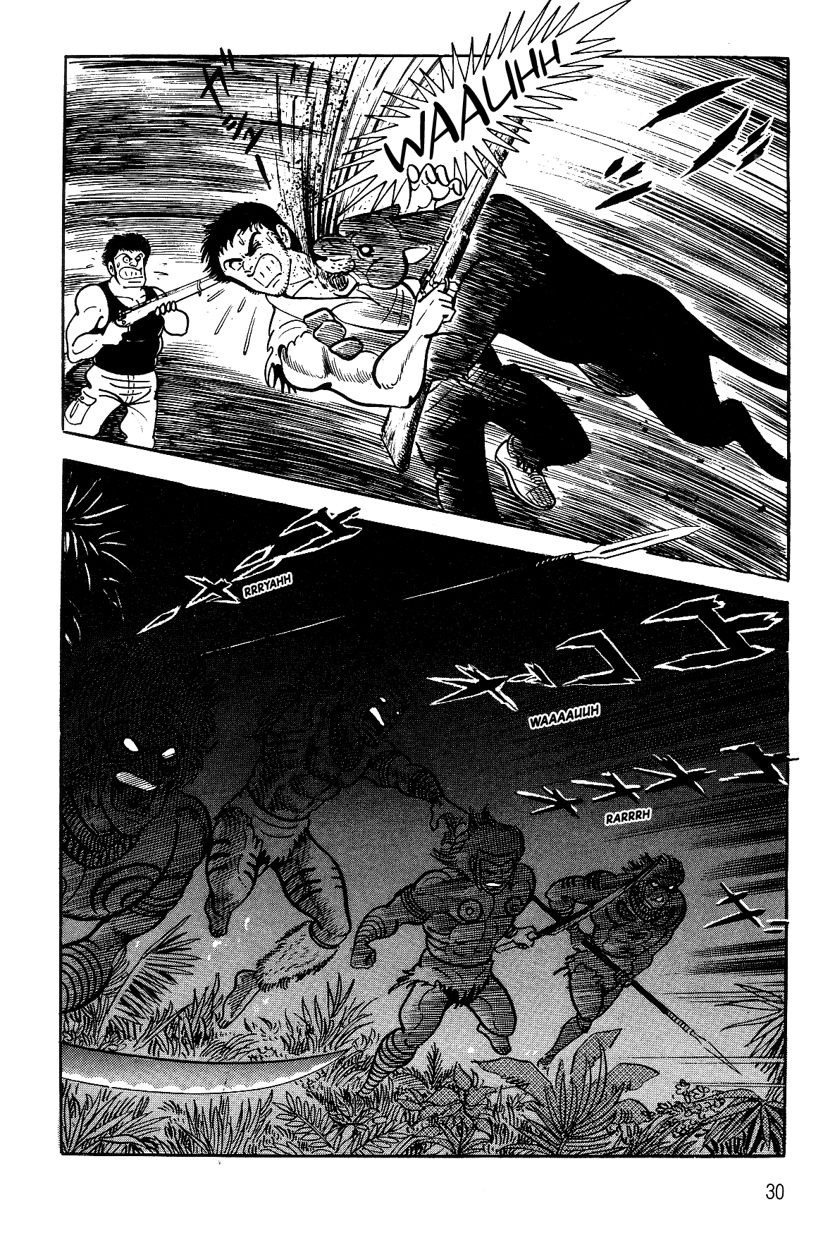 Violence Jack Chapter 7.1-1 page 30 - Vol.7 Chapter 1.1: Arc 11: The King of Beasts [2]