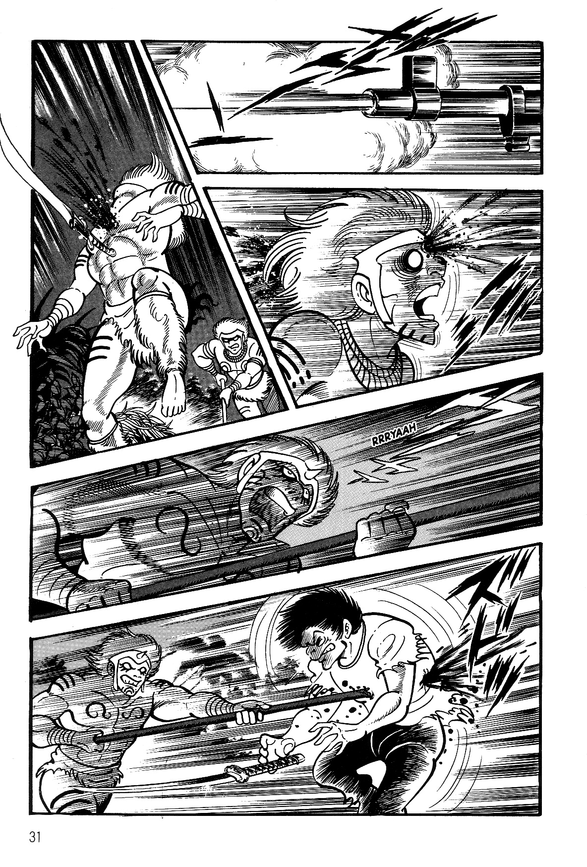Violence Jack Chapter 7.1-1 page 31 - Vol.7 Chapter 1.1: Arc 11: The King of Beasts [2]
