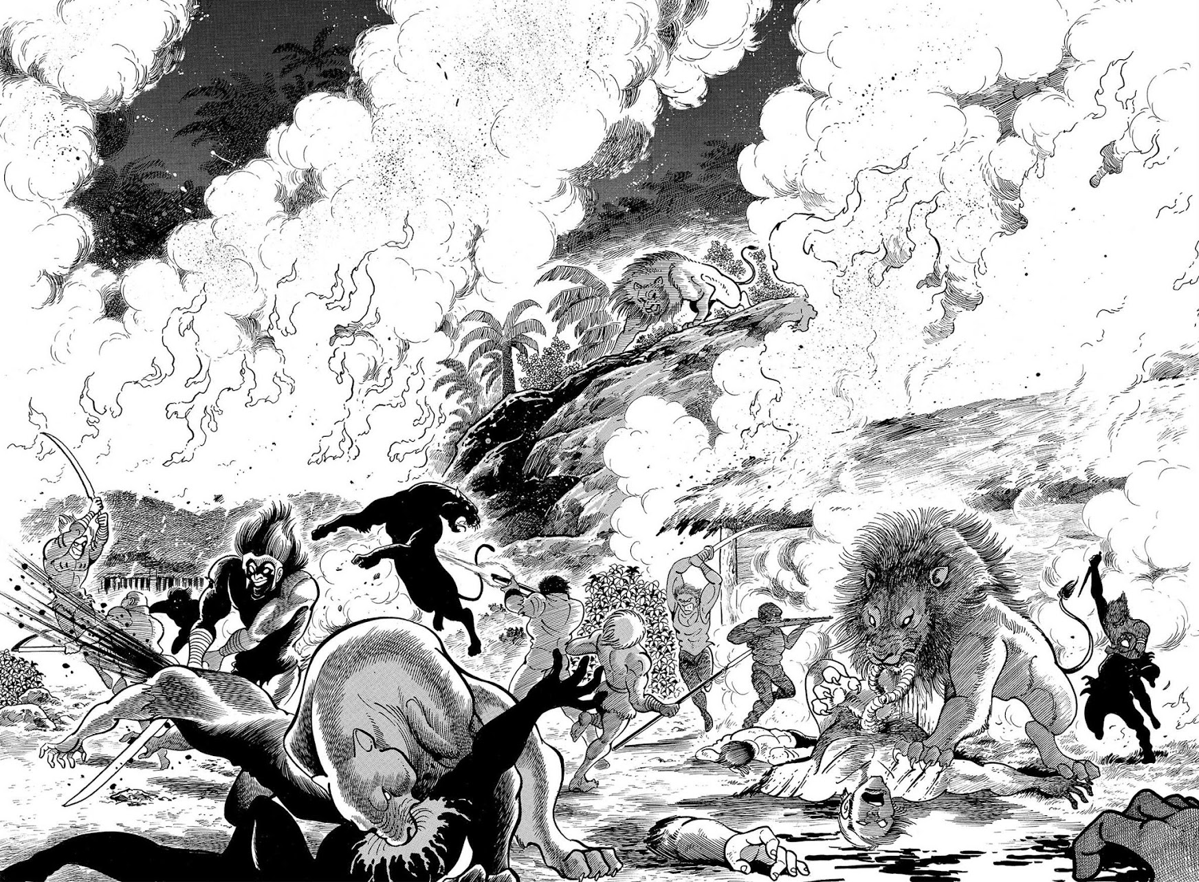 Violence Jack Chapter 7.1-1 page 34 - Vol.7 Chapter 1.1: Arc 11: The King of Beasts [2]
