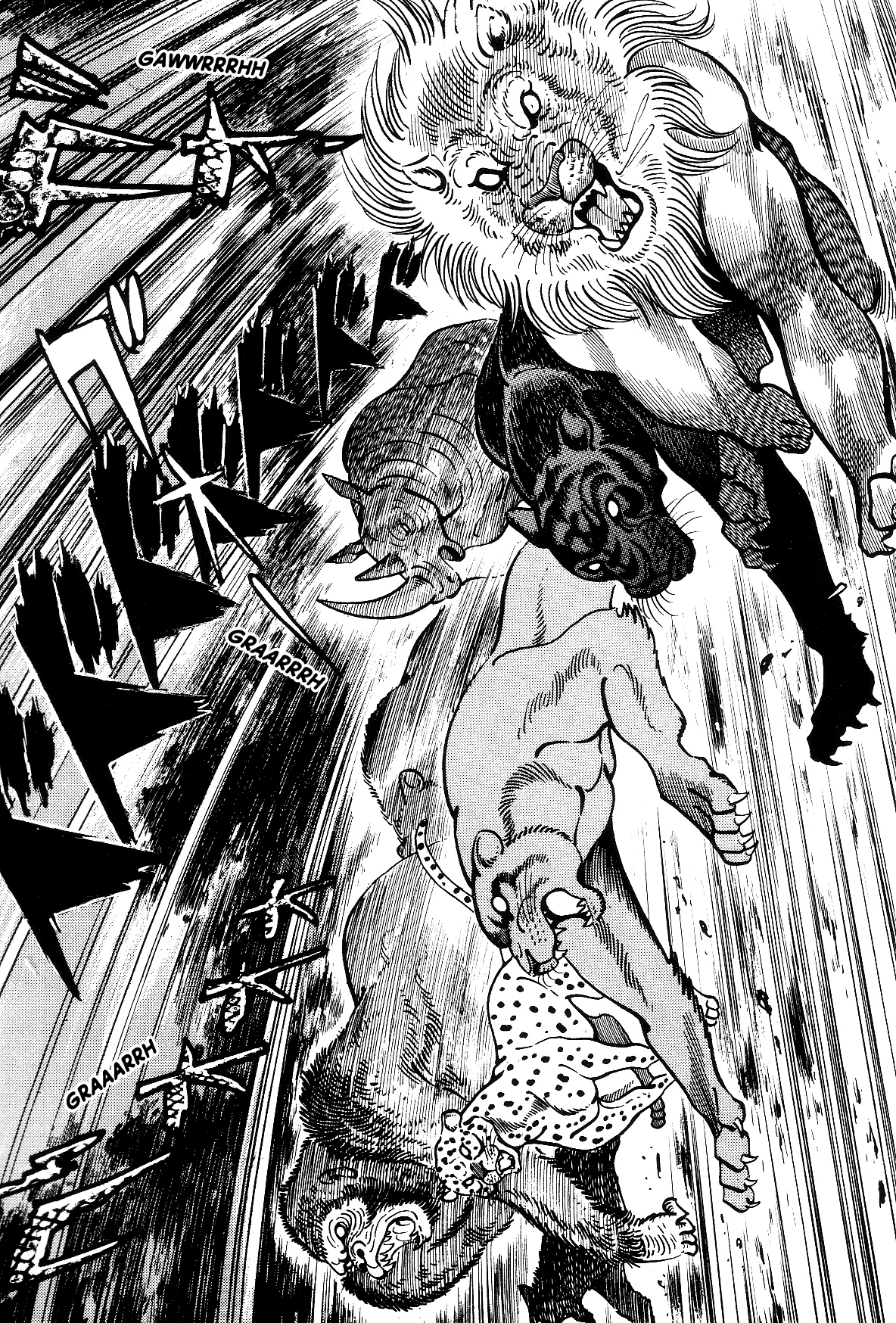 Violence Jack Chapter 7.1-2 page 38 - Vol.7 Chapter 1.2: Arc 11: The King of Beasts [2]