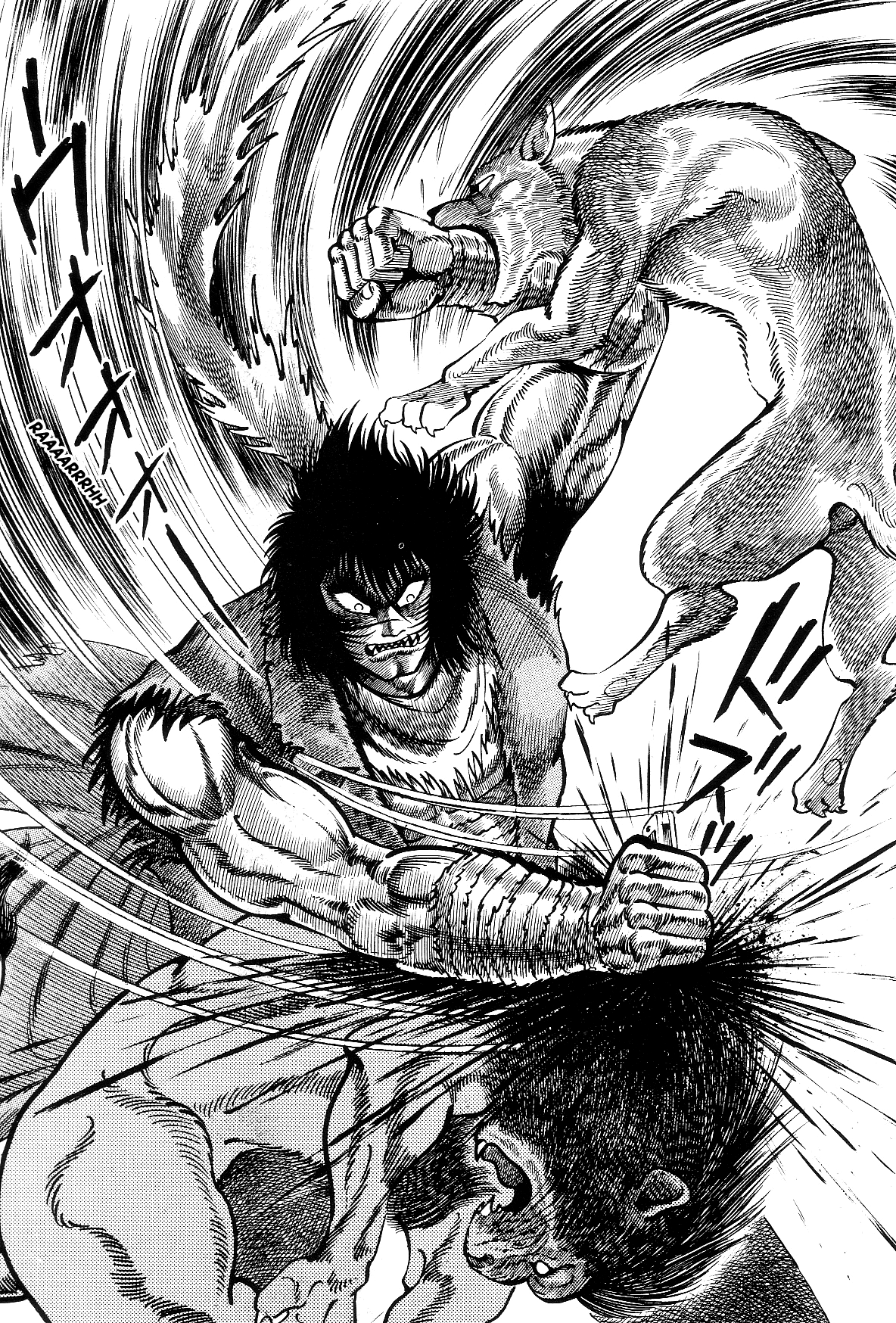 Violence Jack Chapter 7.1-2 page 46 - Vol.7 Chapter 1.2: Arc 11: The King of Beasts [2]