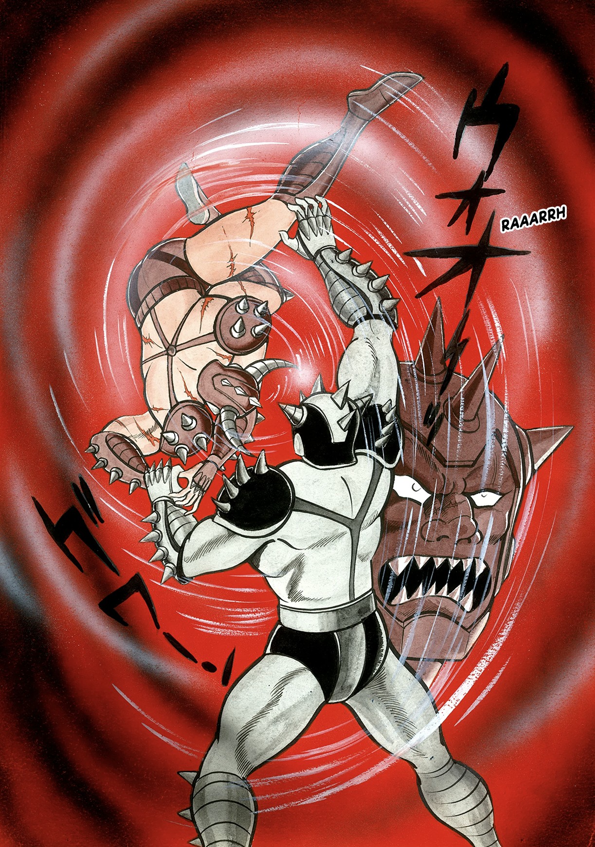 Violence Jack Chapter 7.2-3 page 3 - Vol.7 Chapter 2.3: Arc 12: The Hyper Grapple