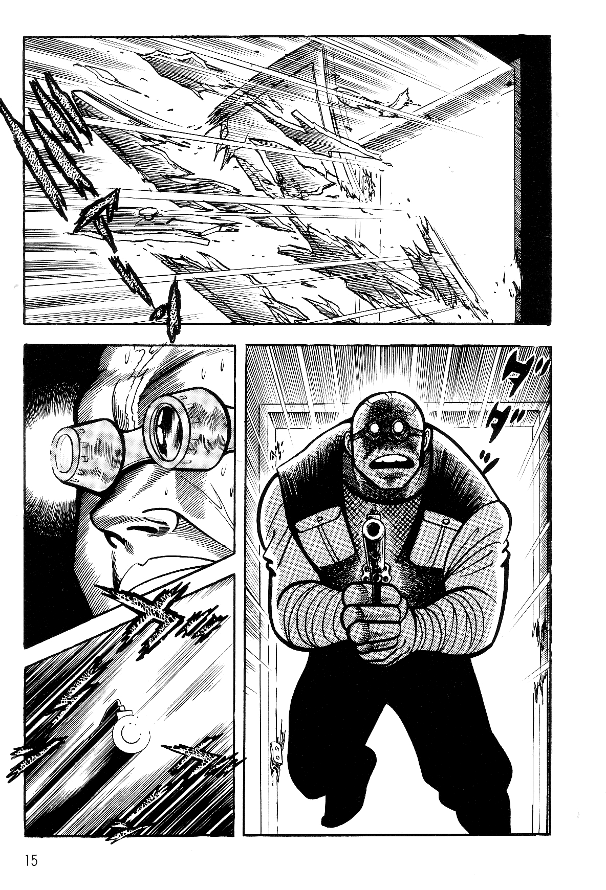 Violence Jack Chapter 8.1-1 page 15 - Vol.8 Chapter 1.1: Arc 12: The Hyper Grapple [2]