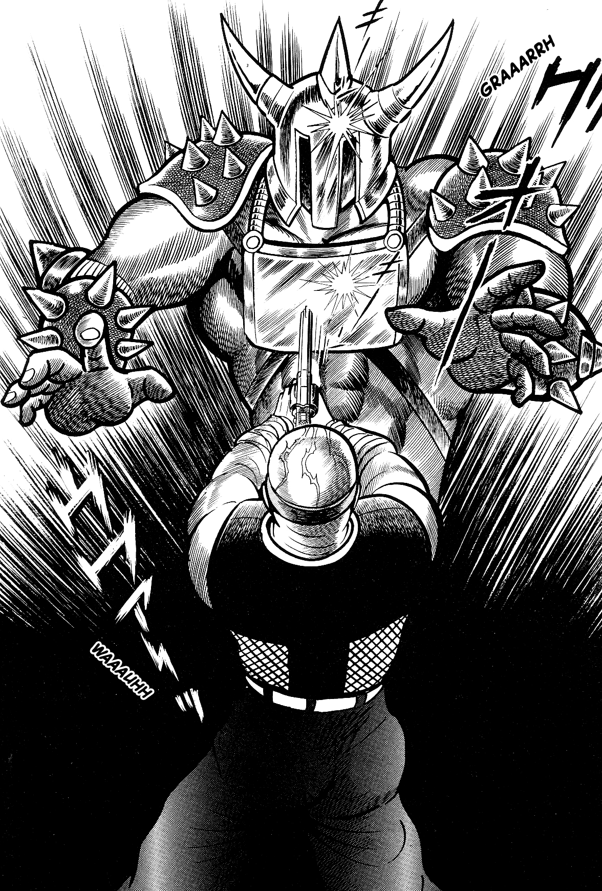 Violence Jack Chapter 8.1-1 page 16 - Vol.8 Chapter 1.1: Arc 12: The Hyper Grapple [2]