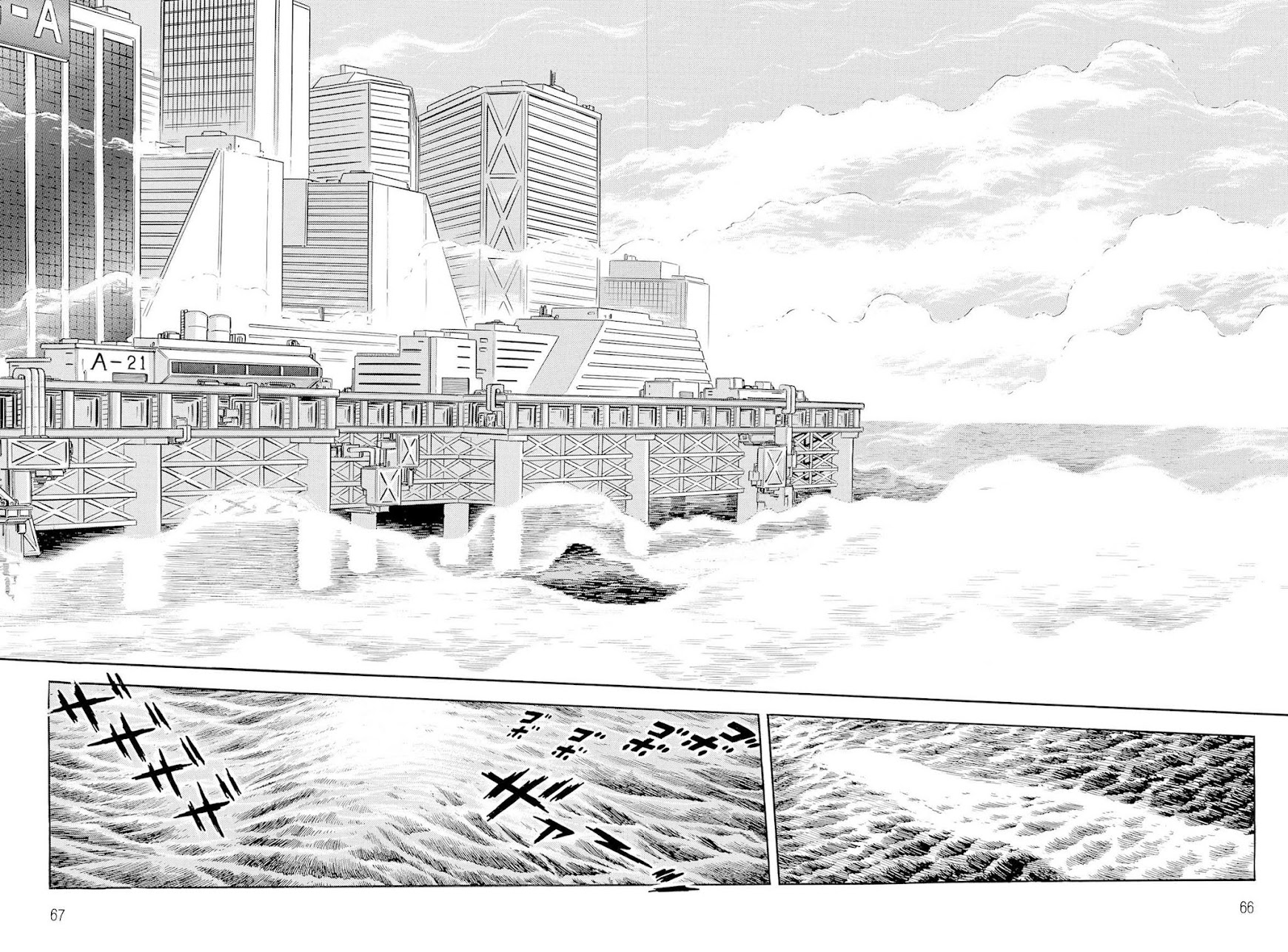 Violence Jack Chapter 8.1-1 page 64 - Vol.8 Chapter 1.1: Arc 12: The Hyper Grapple [2]