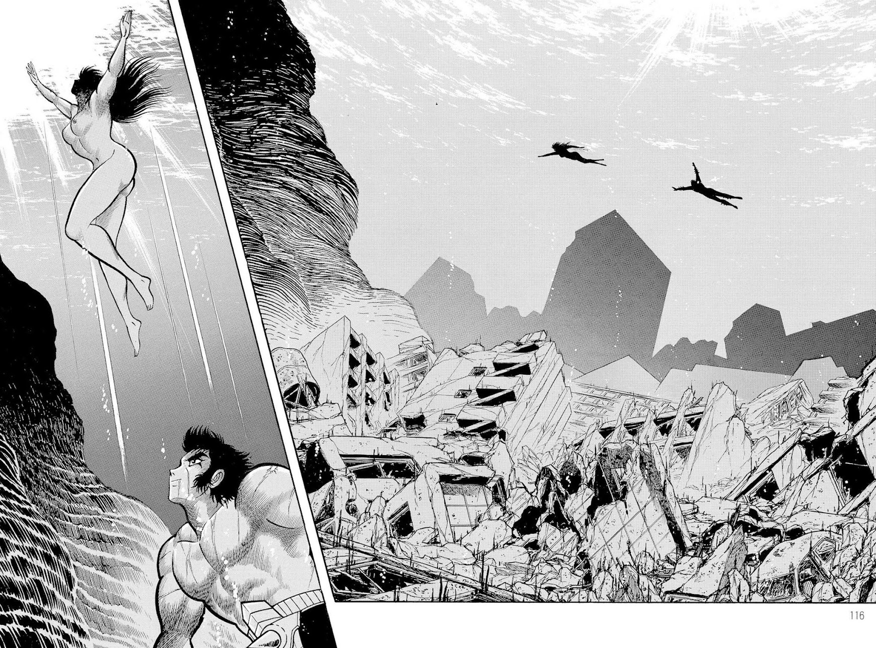 Violence Jack Chapter 8.1-2 page 44 - Vol.8 Chapter 1.2: Arc 12: The Hyper Grapple [2]