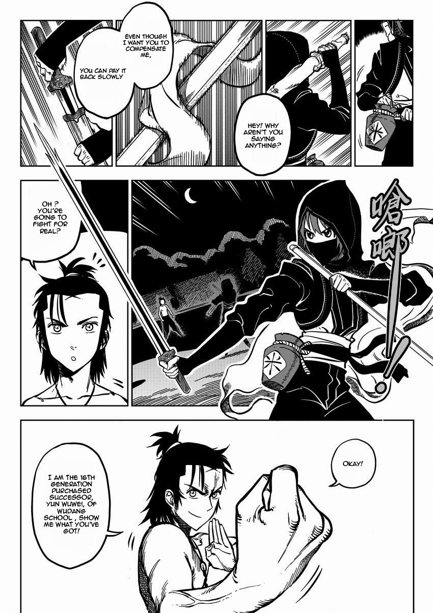 Violent Path Martial Arts School Chapter 1 page 11 - Chapter 1