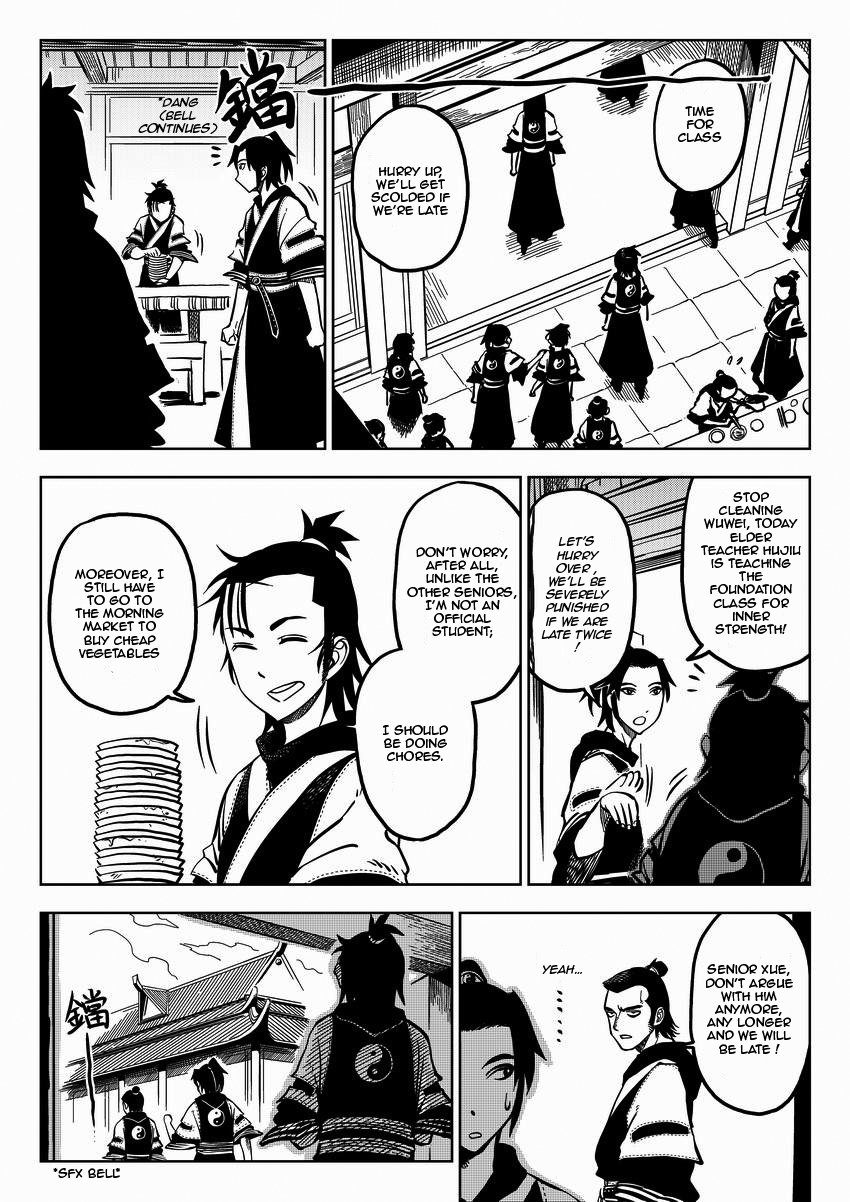 Violent Path Martial Arts School Chapter 1 page 22 - Chapter 1
