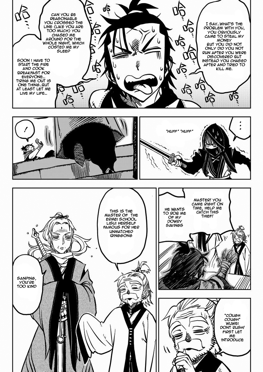 Violent Path Martial Arts School Chapter 1 page 35 - Chapter 1