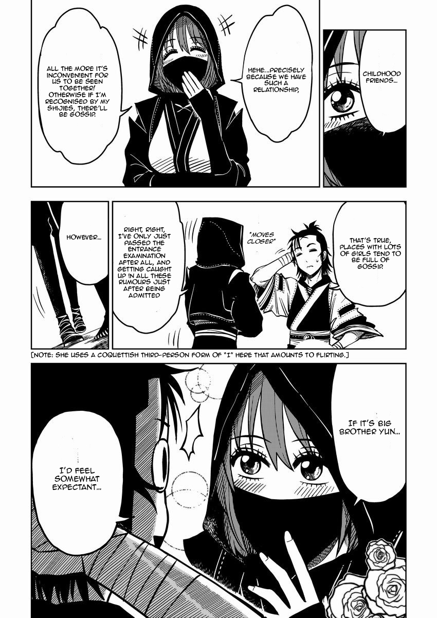 Violent Path Martial Arts School Chapter 2 page 12 - Chapter 2