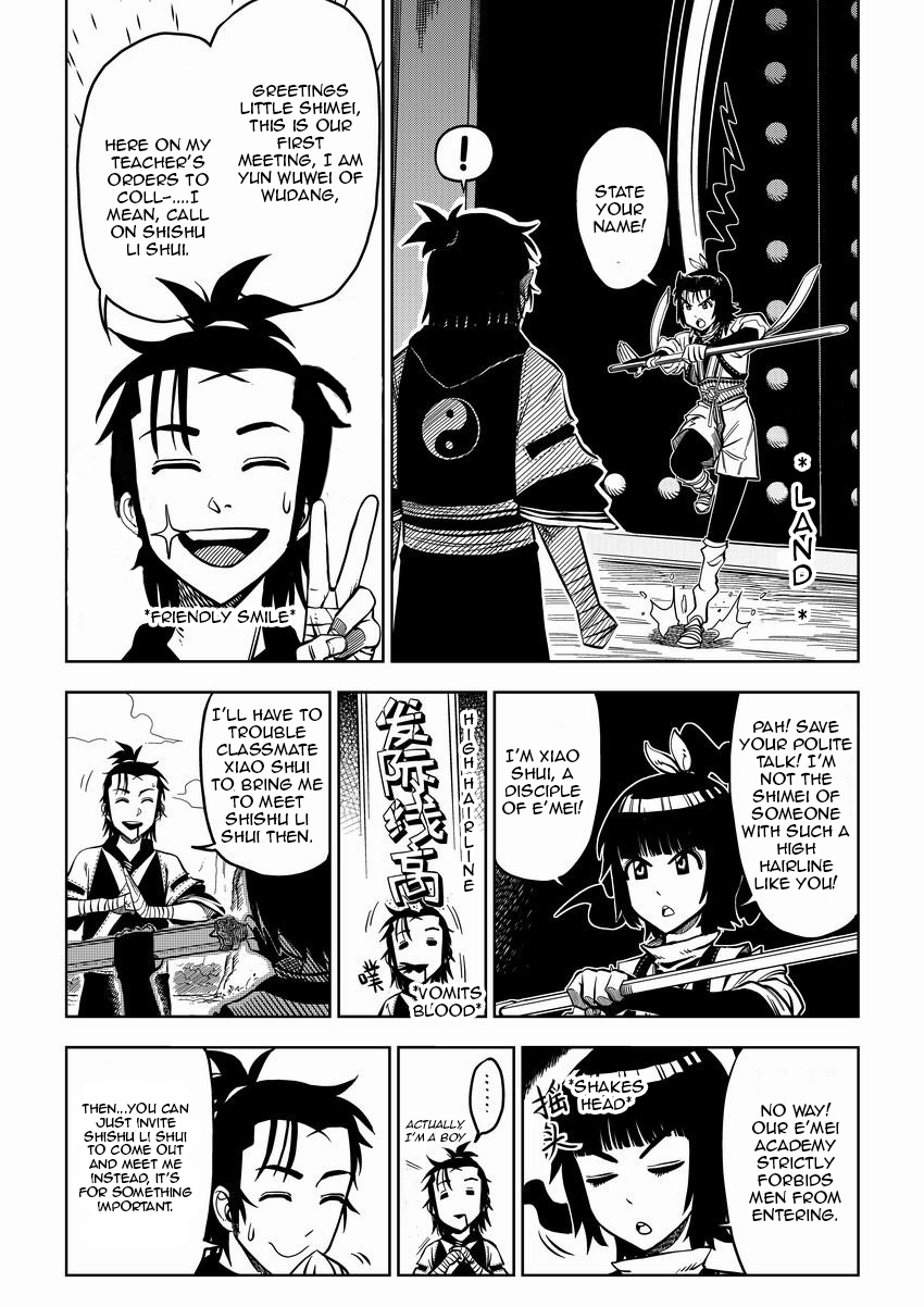 Violent Path Martial Arts School Chapter 2 page 7 - Chapter 2