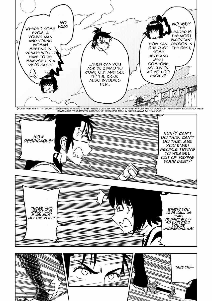 Violent Path Martial Arts School Chapter 2 page 8 - Chapter 2