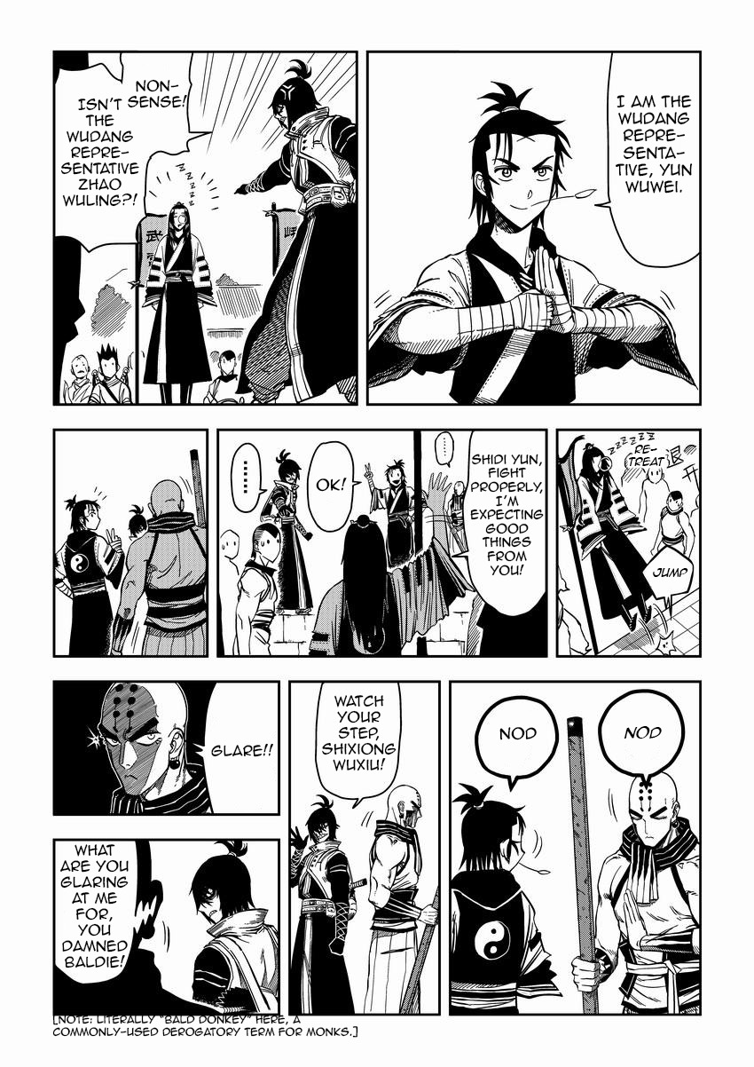 Violent Path Martial Arts School Chapter 4 page 10 - Chapter 4