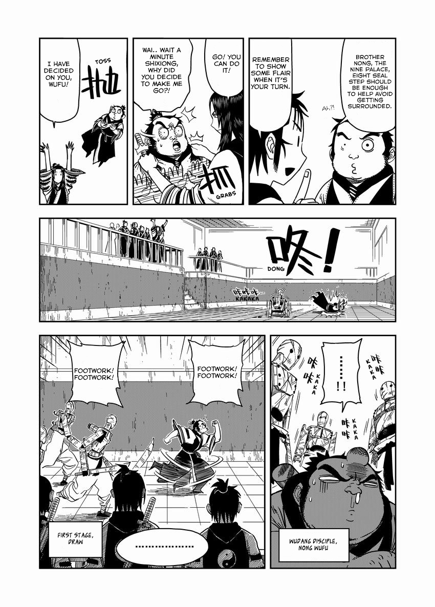 Violent Path Martial Arts School Chapter 6 page 12 - Chapter 6