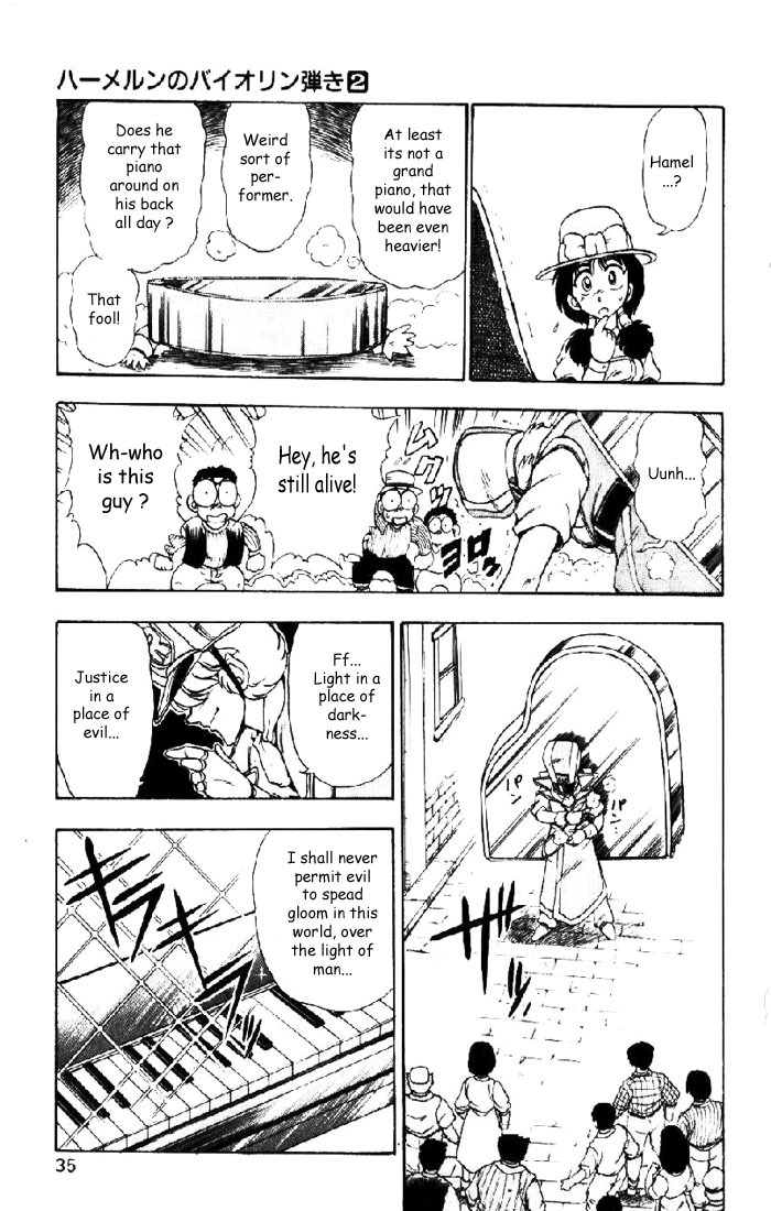 Violinist of Hameln Chapter 6 page 34 - Chapter 6: Hunter of Love