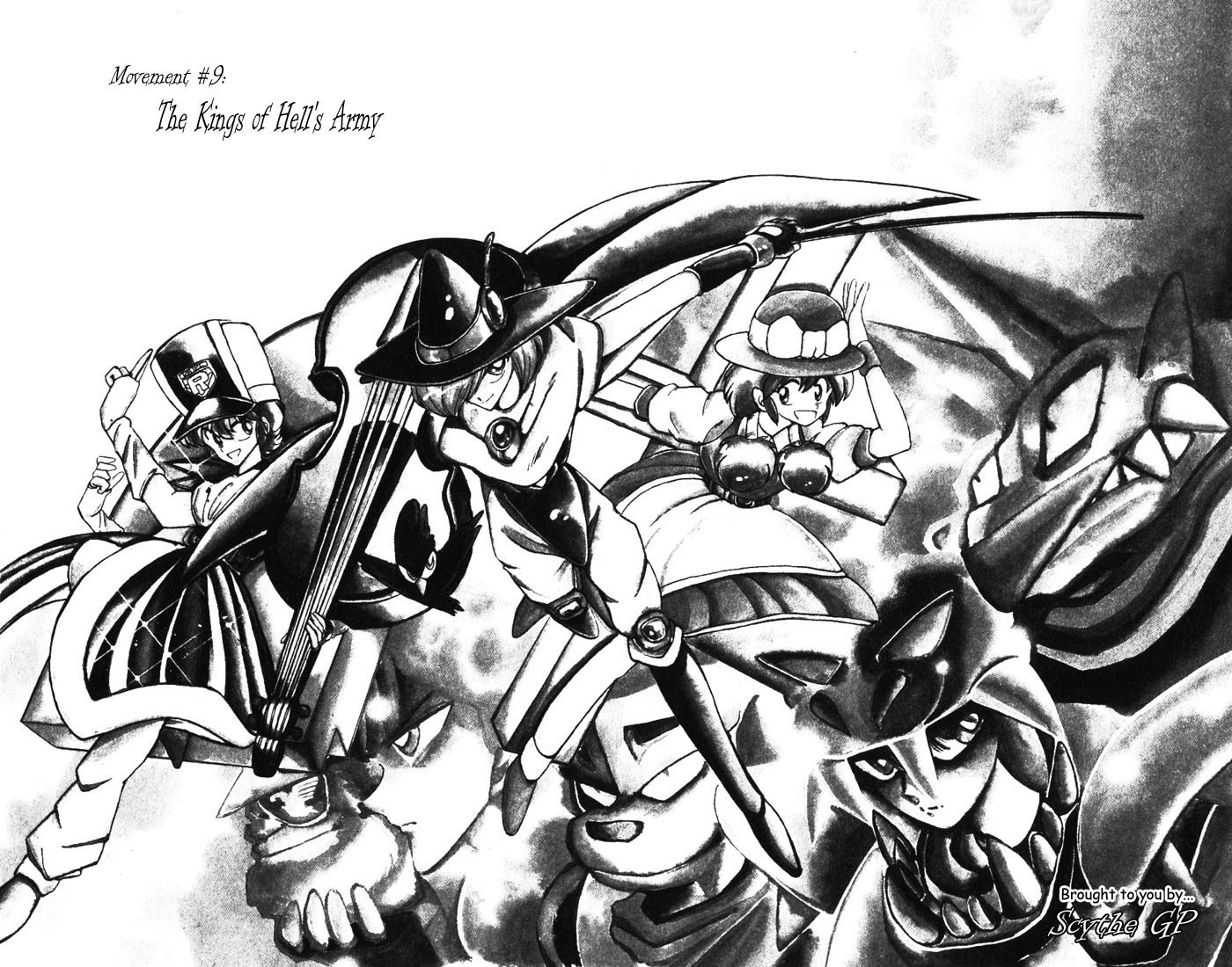 Violinist of Hameln Chapter 9 page 3 - Chapter 9: The Kings of Hell's Army