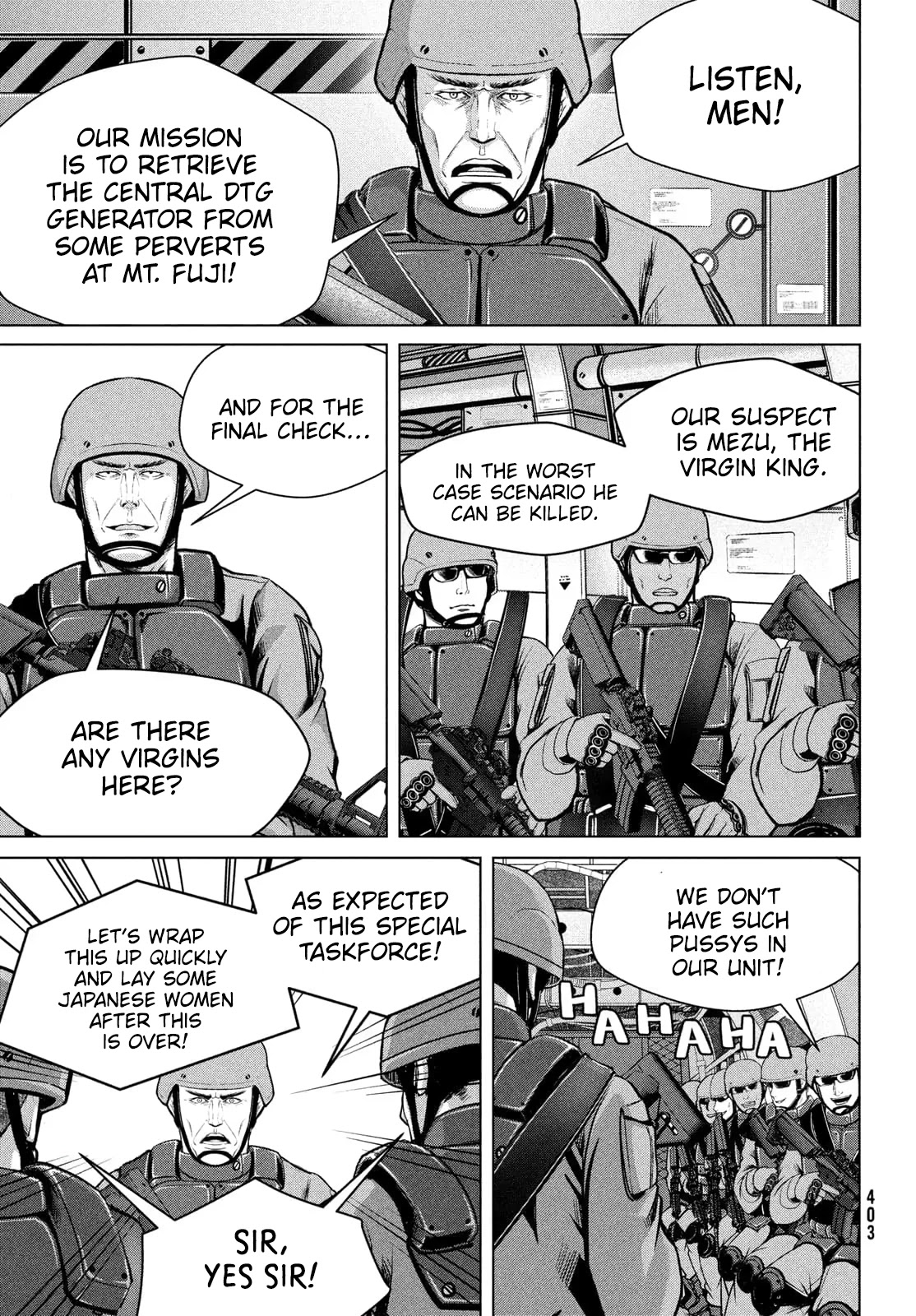 Virgin Extinction Island Chapter 30 page 14 - Chapter 30: Proclamation