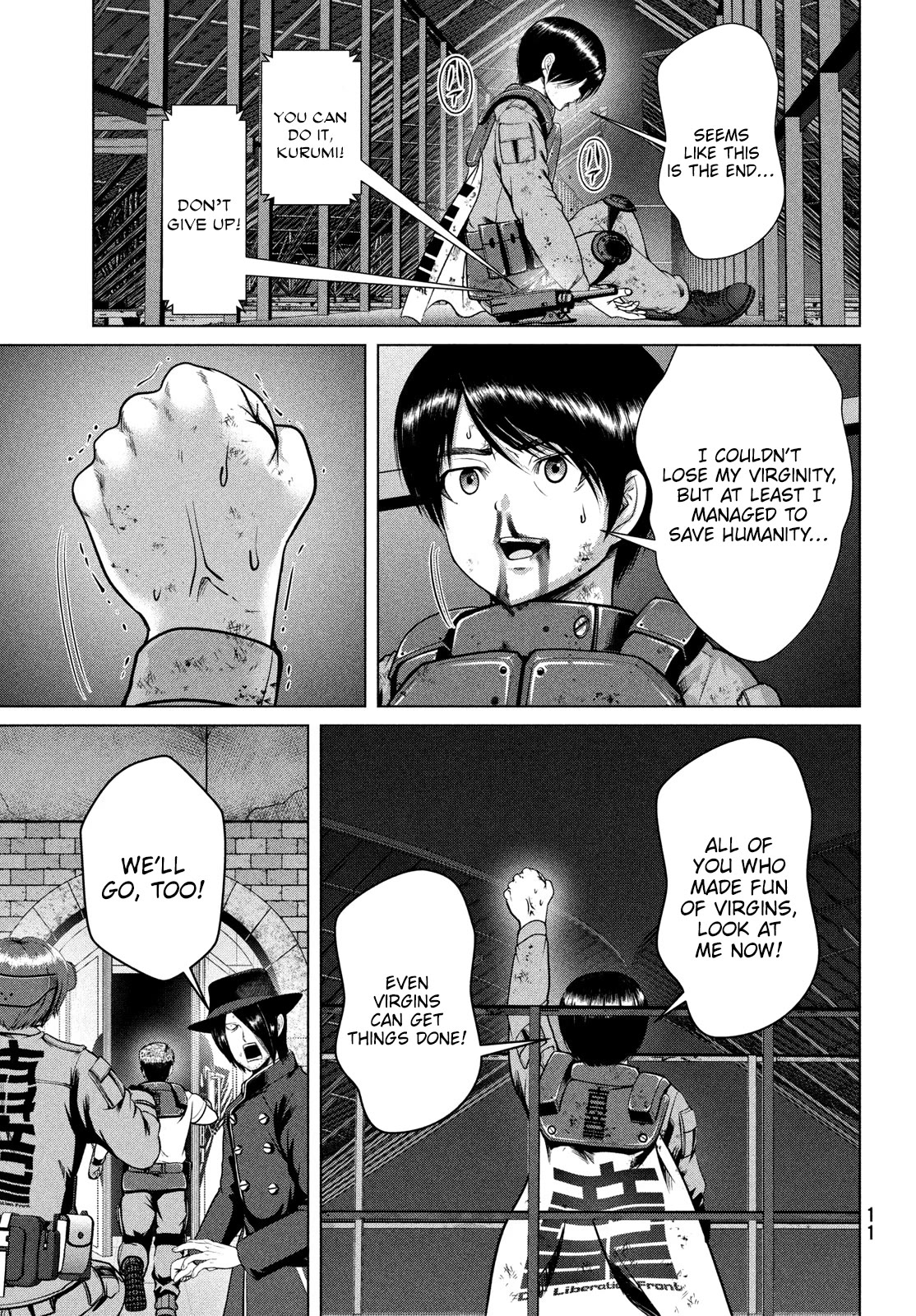 Virgin Extinction Island Chapter 48 page 7 - Chapter 48: Graduation [END]