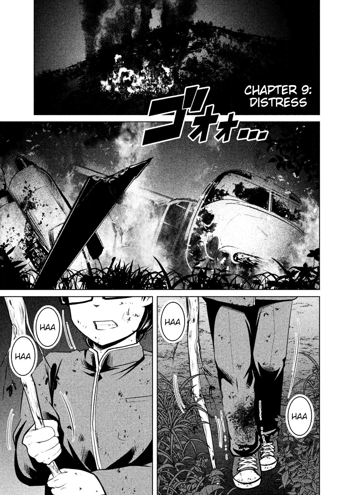 Virgin Extinction Island Chapter 9 page 1 - Chapter 9: Distress