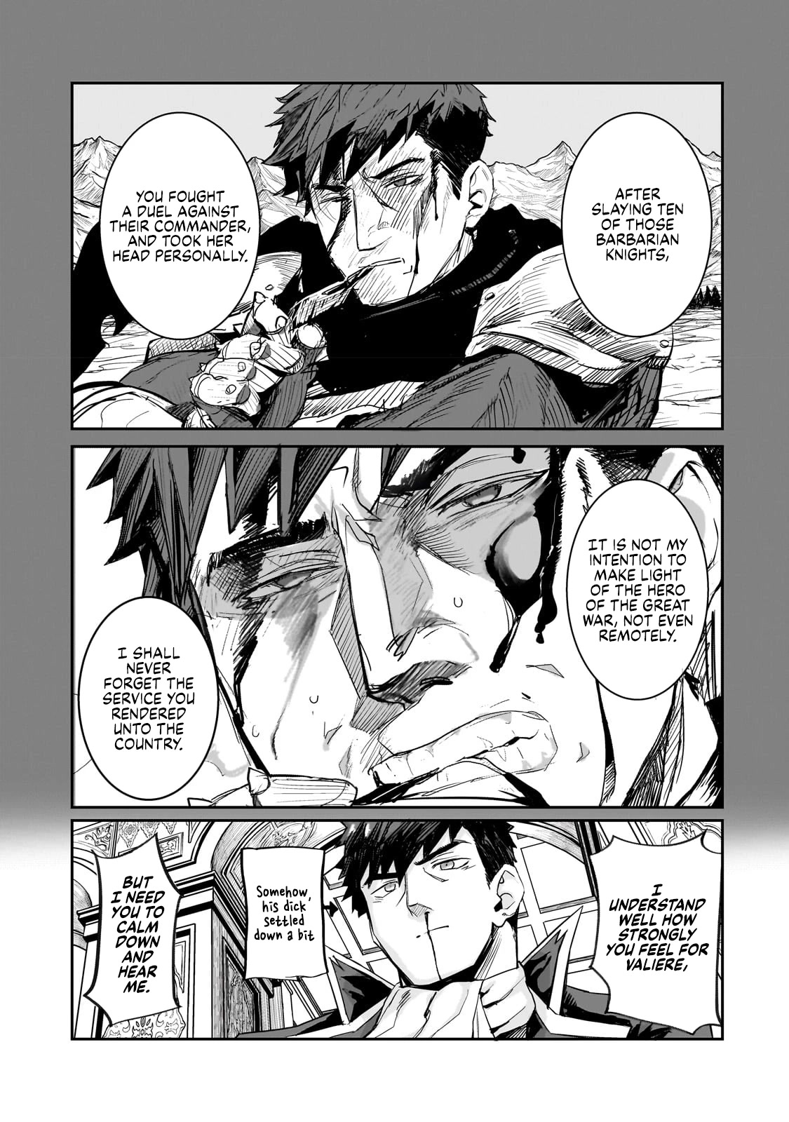 Virgin Knight who is the Frontier Lord in the Gender Switched World Chapter 1 page 20 - Chapter 1: My Dick Hurts