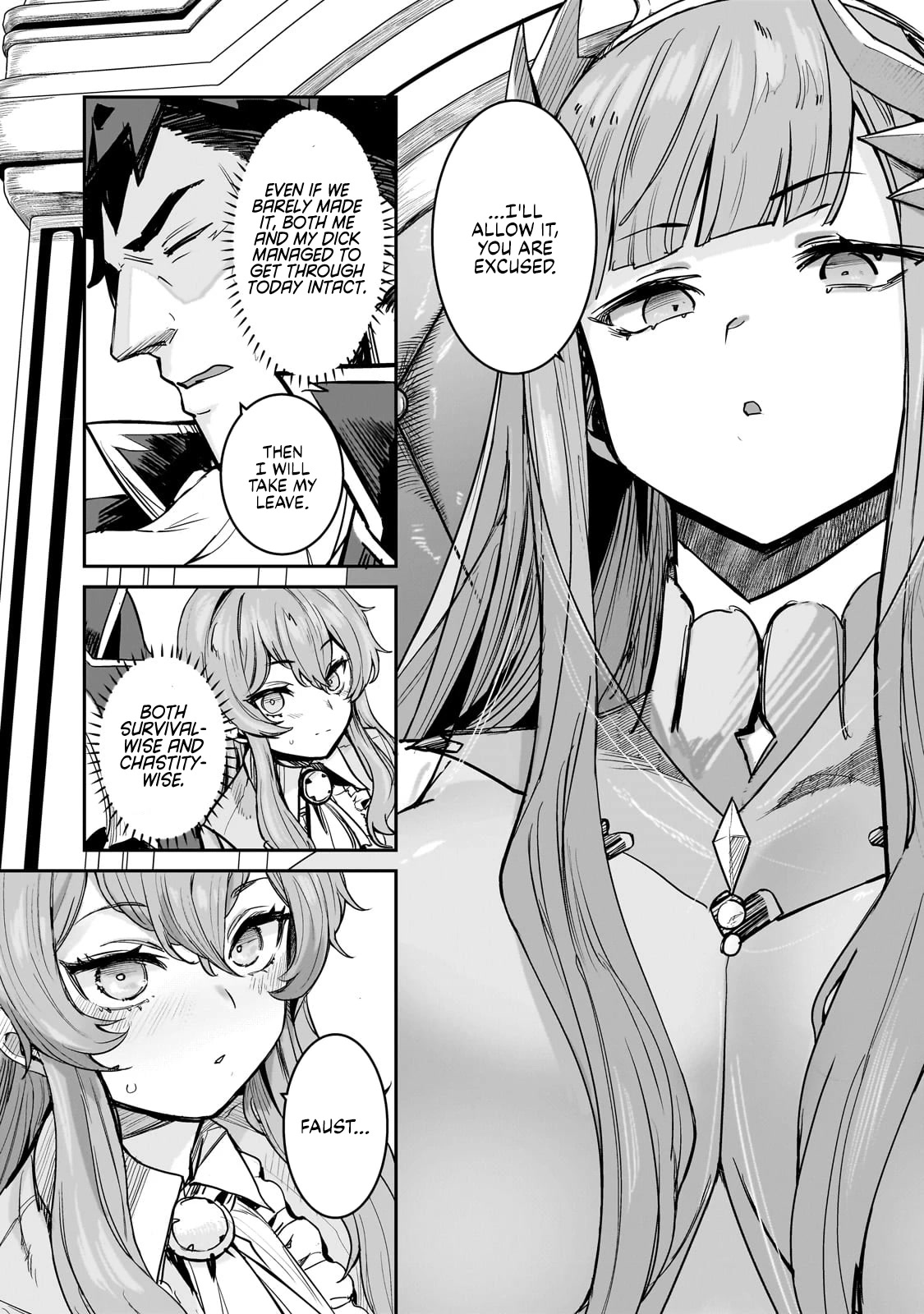 Virgin Knight who is the Frontier Lord in the Gender Switched World Chapter 1 page 22 - Chapter 1: My Dick Hurts