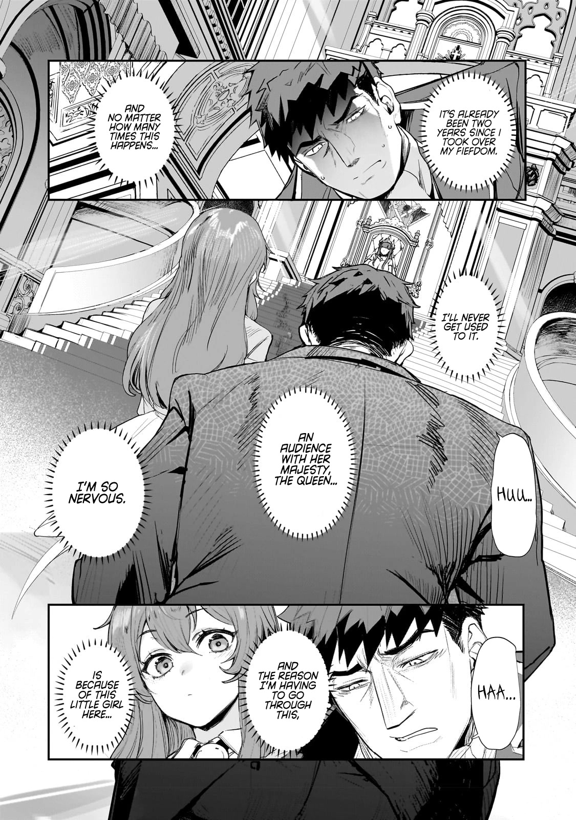 Virgin Knight who is the Frontier Lord in the Gender Switched World Chapter 1 page 5 - Chapter 1: My Dick Hurts