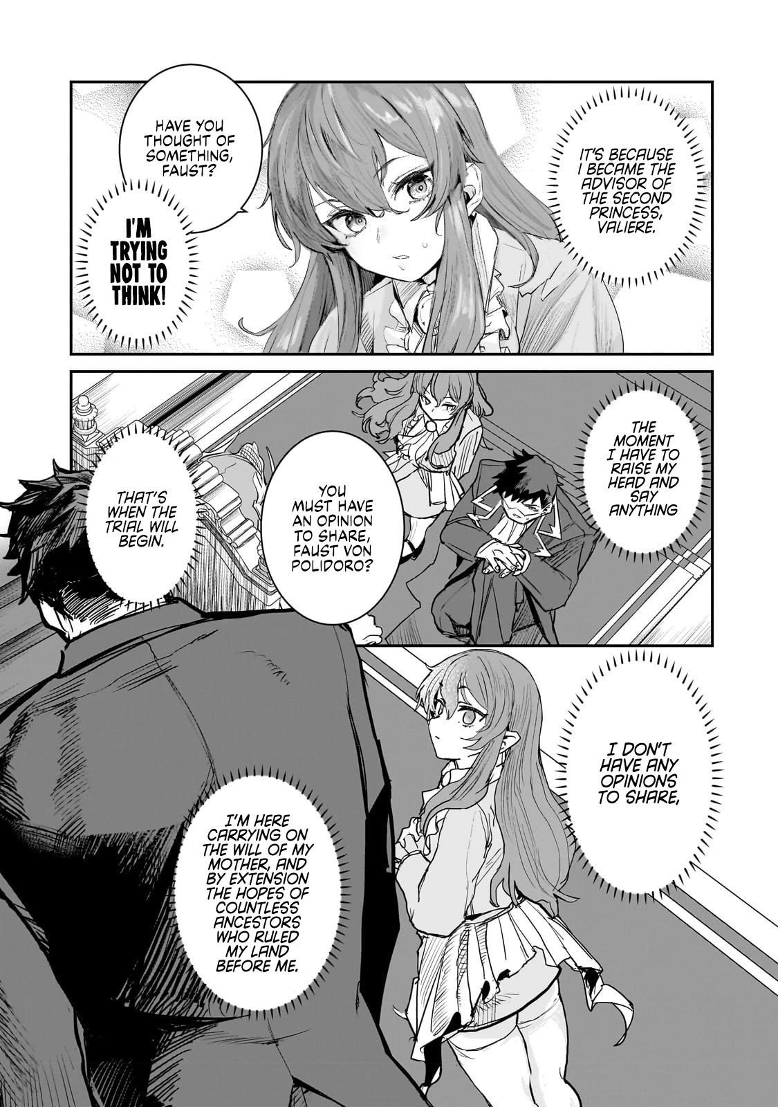 Virgin Knight who is the Frontier Lord in the Gender Switched World Chapter 1 page 6 - Chapter 1: My Dick Hurts