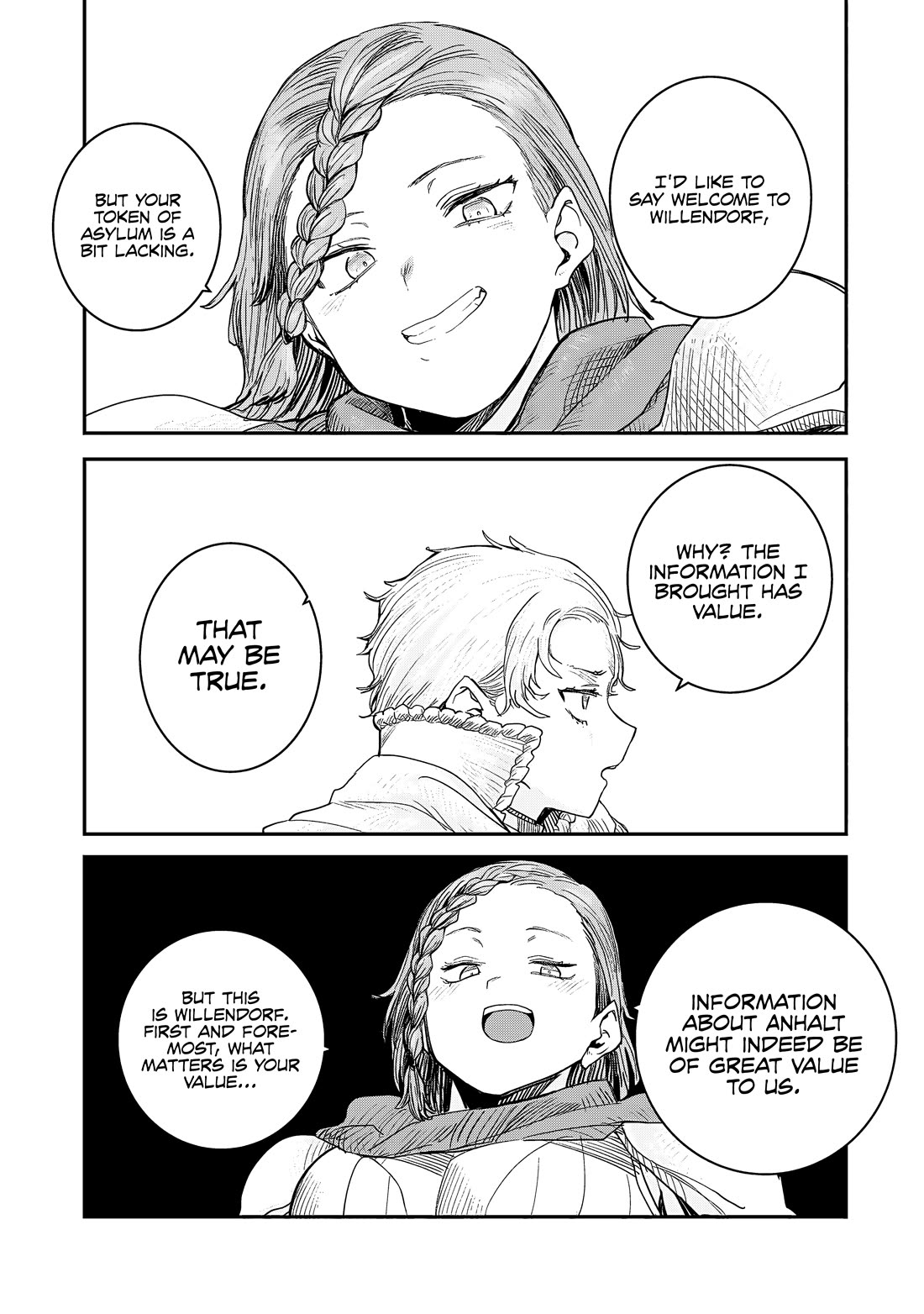 Virgin Knight who is the Frontier Lord in the Gender Switched World Chapter 10.1 page 10 - Chapter 10.1: Caroline Von Bozel (1)