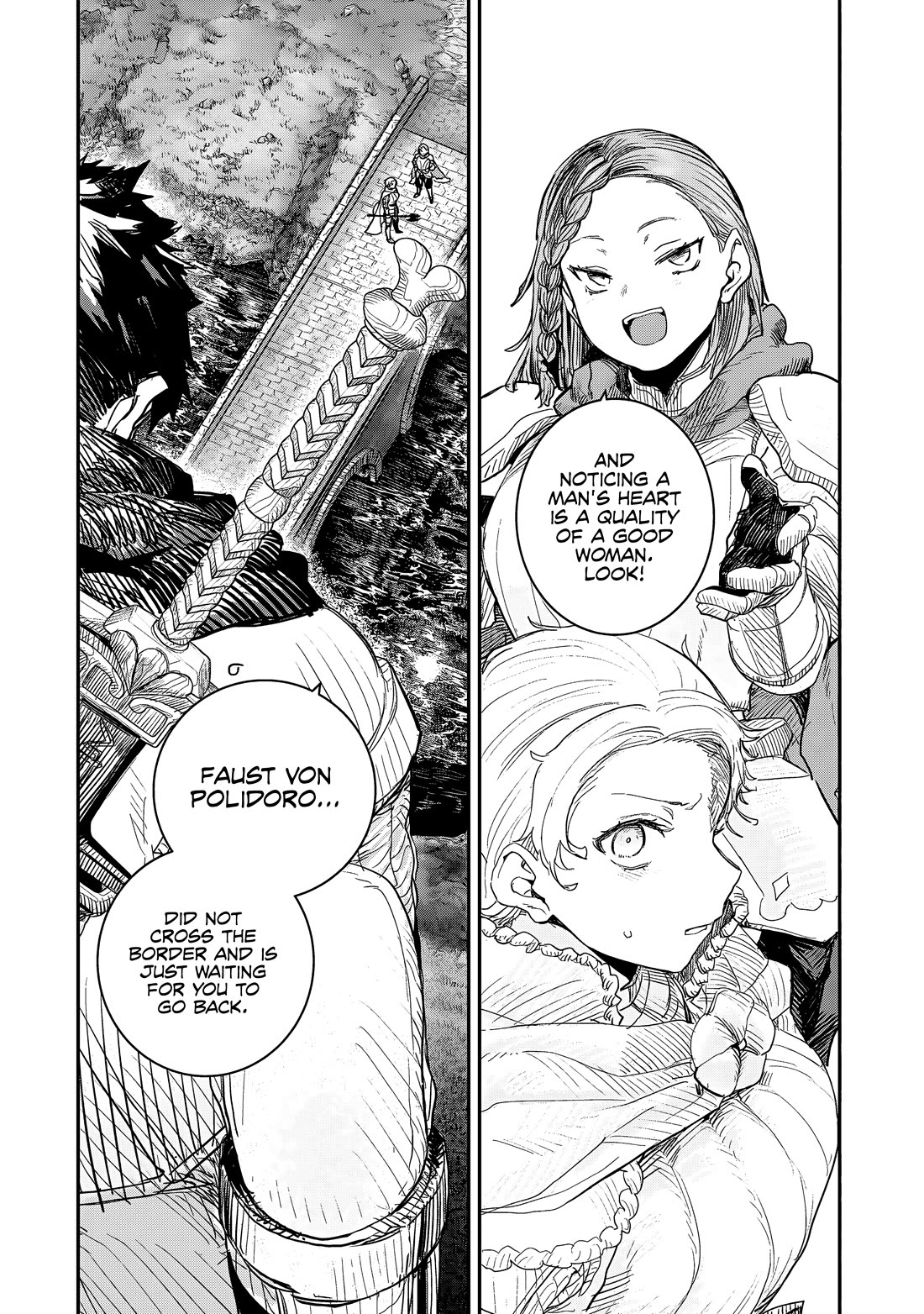 Virgin Knight who is the Frontier Lord in the Gender Switched World Chapter 10.1 page 11 - Chapter 10.1: Caroline Von Bozel (1)