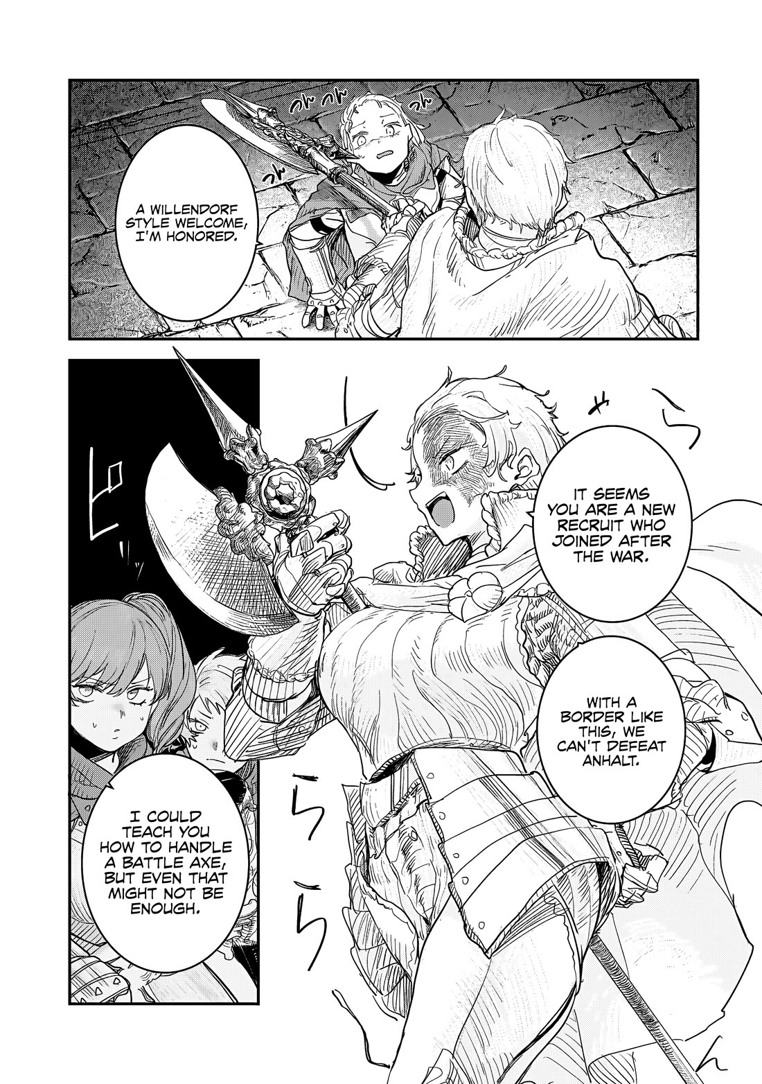 Virgin Knight who is the Frontier Lord in the Gender Switched World Chapter 10.1 page 8 - Chapter 10.1: Caroline Von Bozel (1)