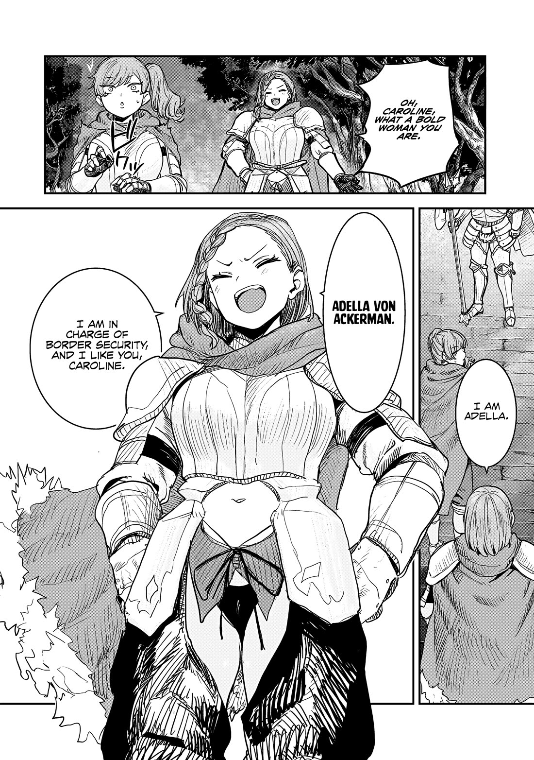 Virgin Knight who is the Frontier Lord in the Gender Switched World Chapter 10.1 page 9 - Chapter 10.1: Caroline Von Bozel (1)