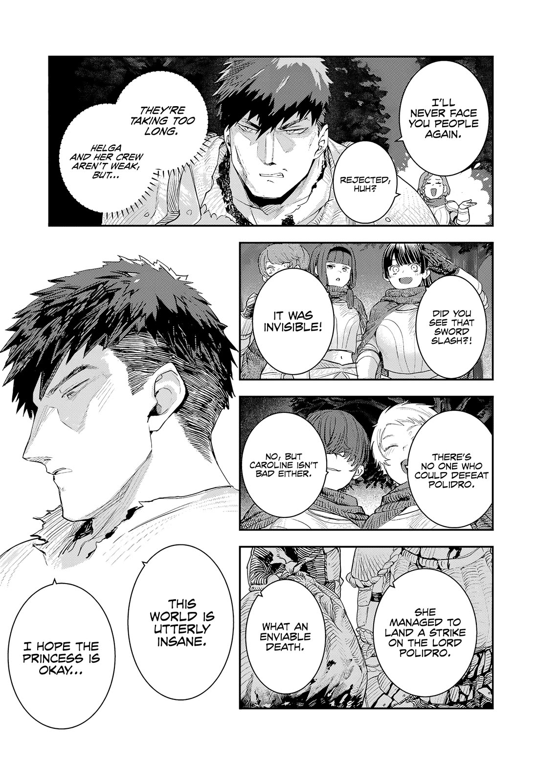 Virgin Knight who is the Frontier Lord in the Gender Switched World Chapter 11.1 page 10 - Chapter 11.1: Unavoidable Sacrifice (1)