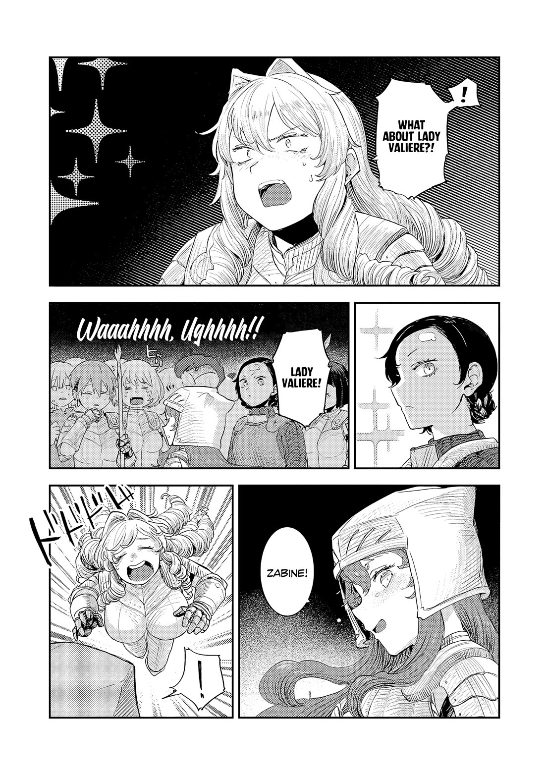 Virgin Knight who is the Frontier Lord in the Gender Switched World Chapter 11.1 page 12 - Chapter 11.1: Unavoidable Sacrifice (1)