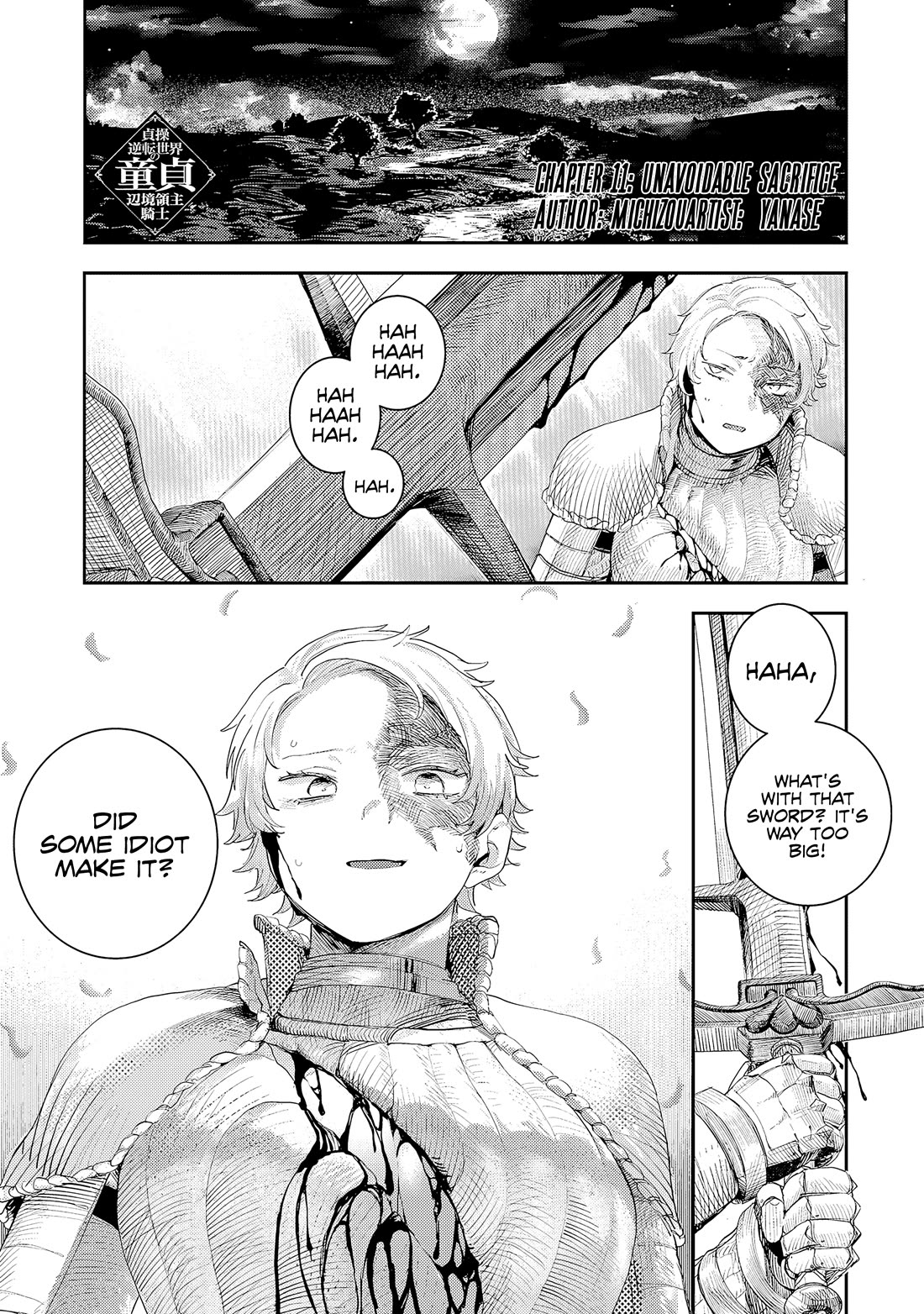 Virgin Knight who is the Frontier Lord in the Gender Switched World Chapter 11.1 page 2 - Chapter 11.1: Unavoidable Sacrifice (1)