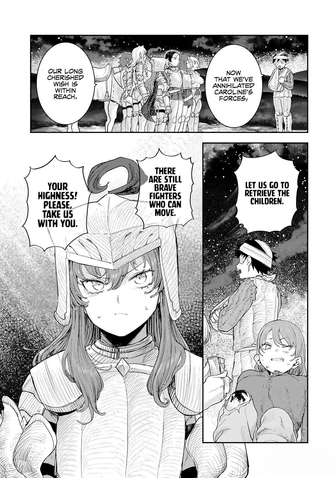Virgin Knight who is the Frontier Lord in the Gender Switched World Chapter 11.2 page 3 - Chapter 11.2: Unavoidable Sacrifice (2)