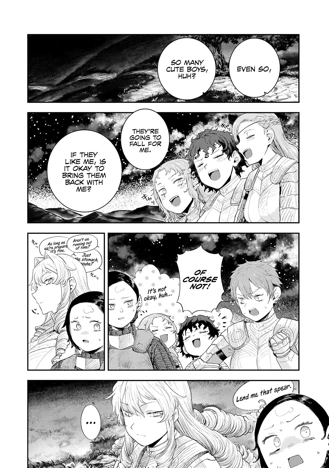 Virgin Knight who is the Frontier Lord in the Gender Switched World Chapter 11.2 page 6 - Chapter 11.2: Unavoidable Sacrifice (2)