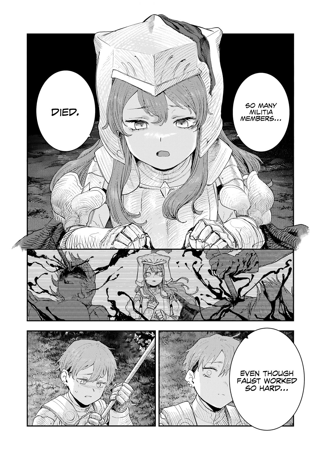 Virgin Knight who is the Frontier Lord in the Gender Switched World Chapter 11.2 page 8 - Chapter 11.2: Unavoidable Sacrifice (2)