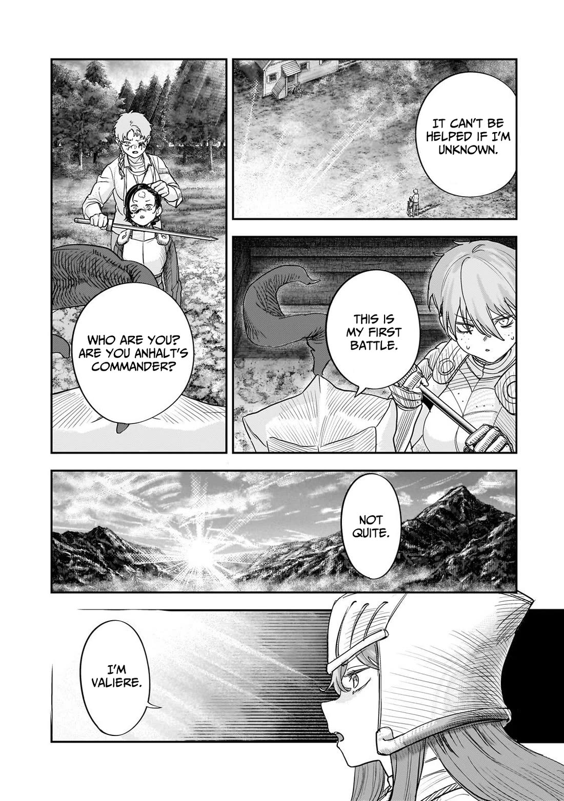 Virgin Knight who is the Frontier Lord in the Gender Switched World Chapter 12.2 page 22 - Chapter 12.2