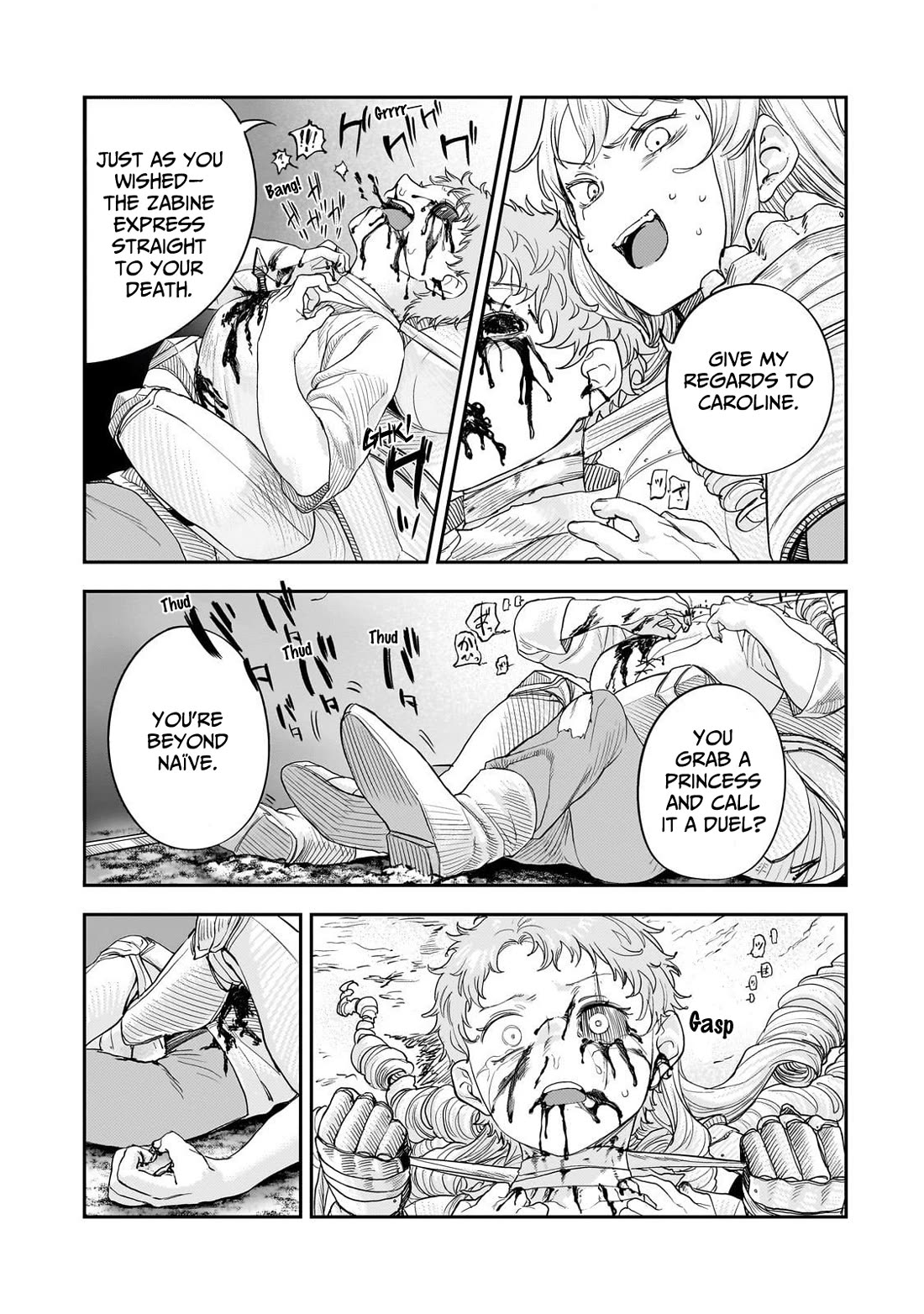 Virgin Knight who is the Frontier Lord in the Gender Switched World Chapter 12.2 page 32 - Chapter 12.2