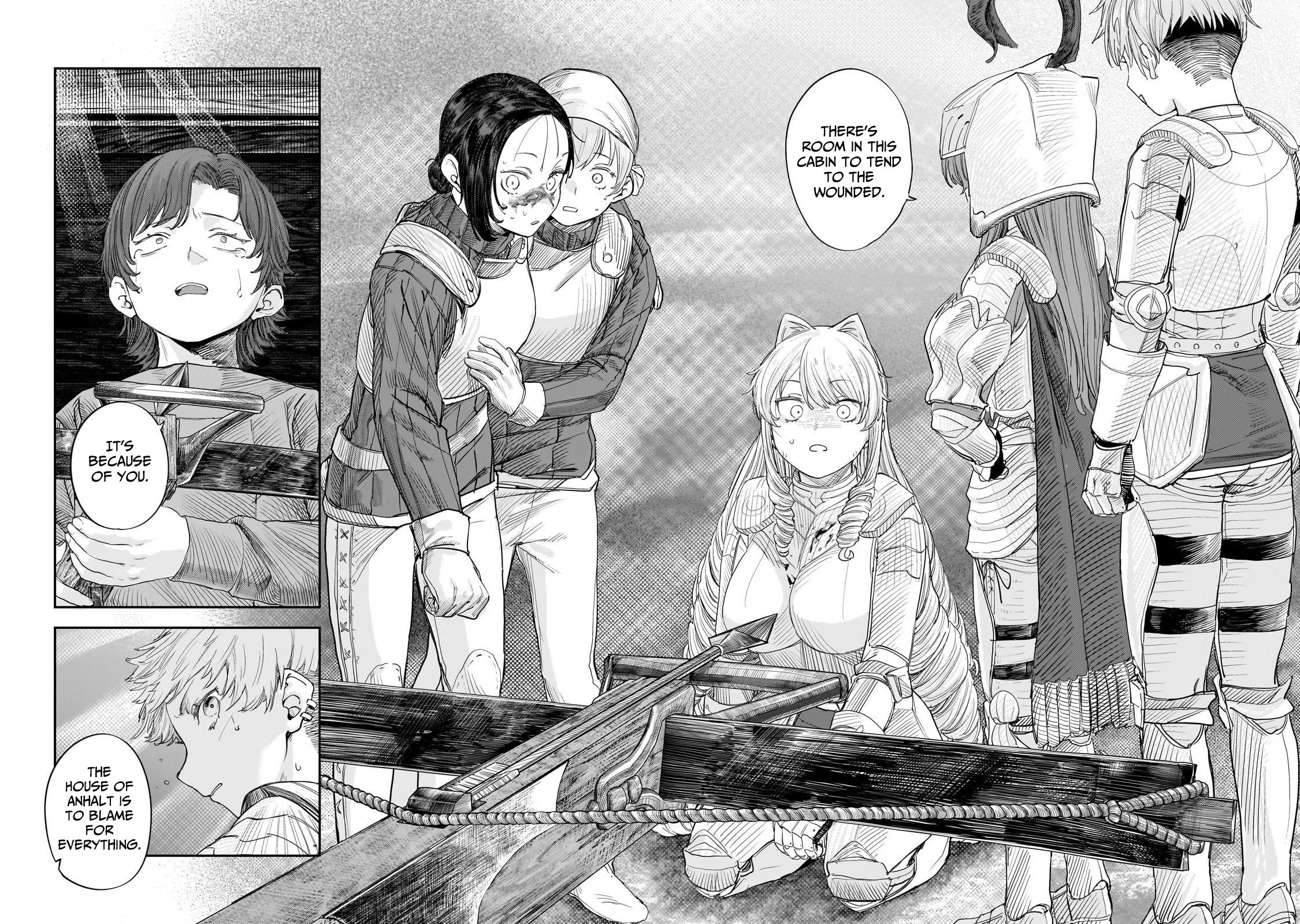 Virgin Knight who is the Frontier Lord in the Gender Switched World Chapter 12.2 page 37 - Chapter 12.2
