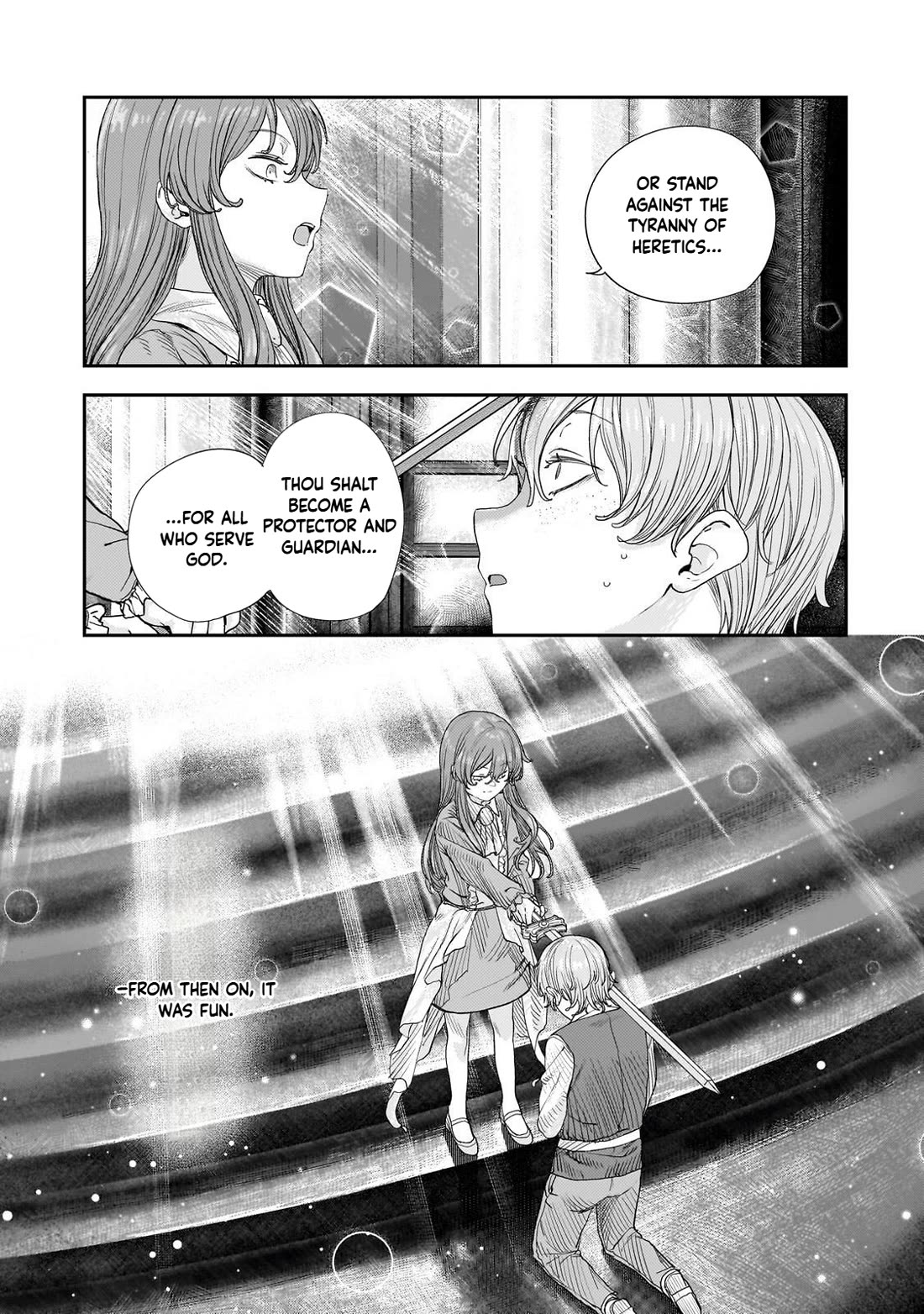 Virgin Knight who is the Frontier Lord in the Gender Switched World Chapter 13 page 15 - Chapter 13