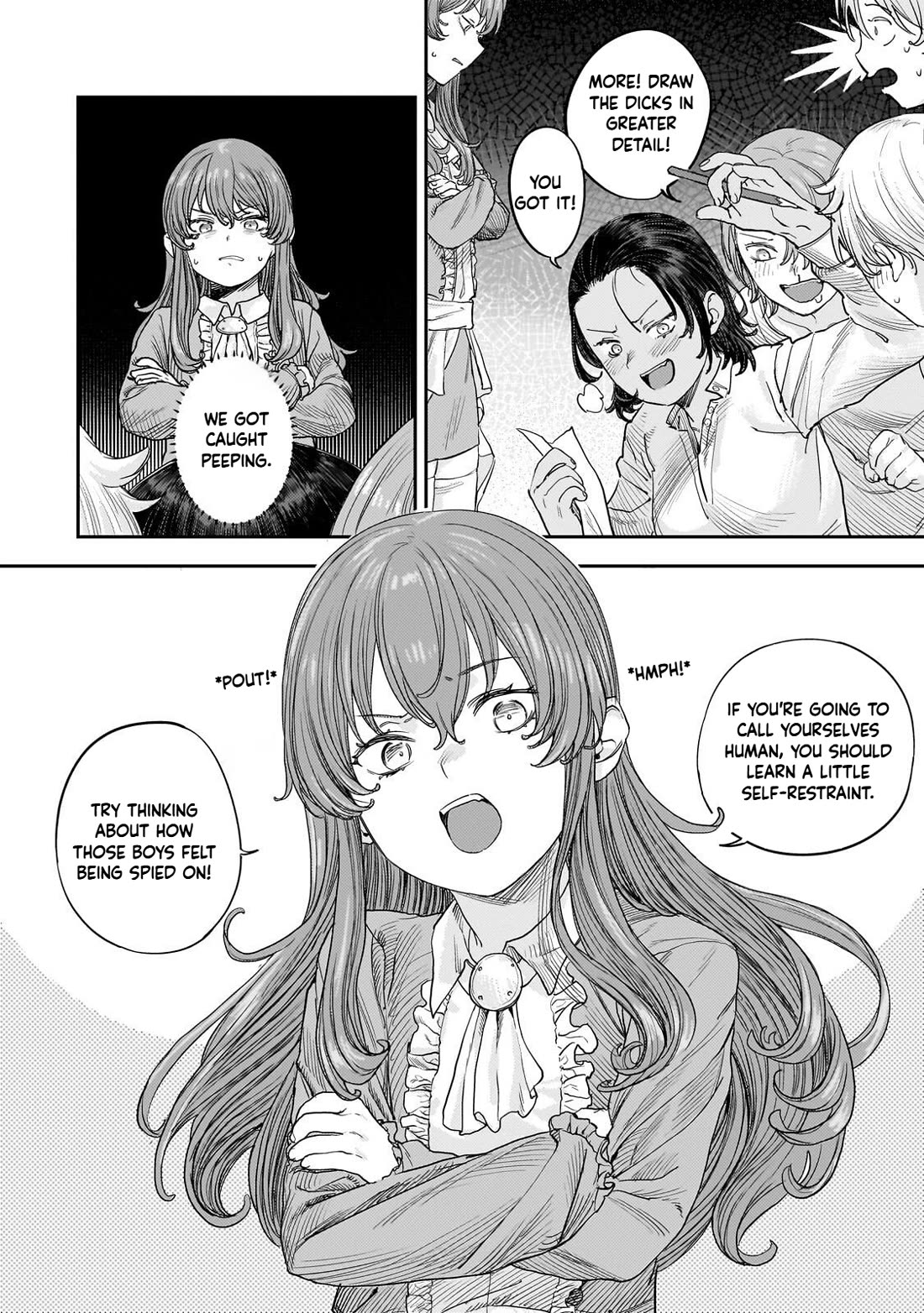 Virgin Knight who is the Frontier Lord in the Gender Switched World Chapter 13 page 20 - Chapter 13