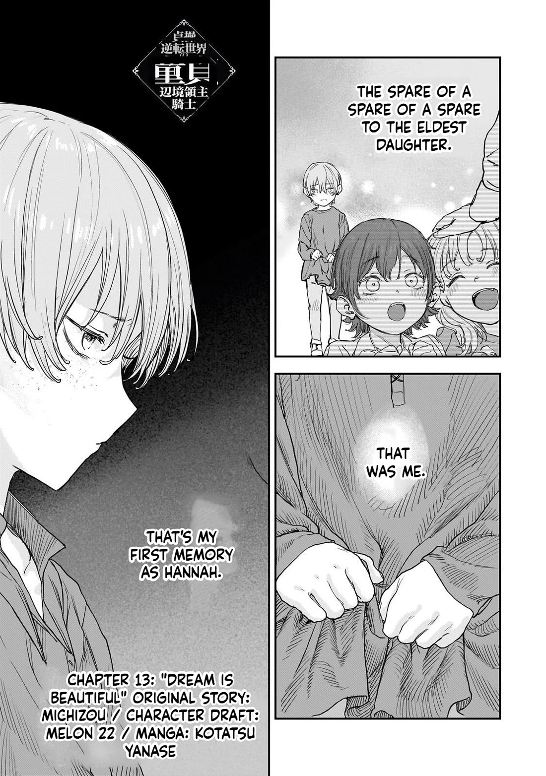 Virgin Knight who is the Frontier Lord in the Gender Switched World Chapter 13 page 3 - Chapter 13