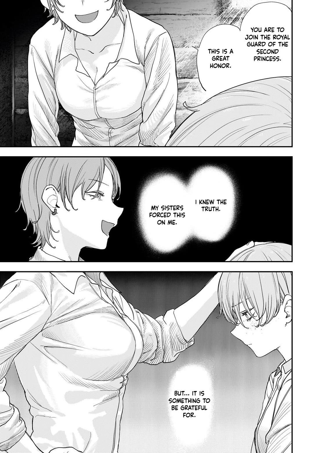 Virgin Knight who is the Frontier Lord in the Gender Switched World Chapter 13 page 7 - Chapter 13