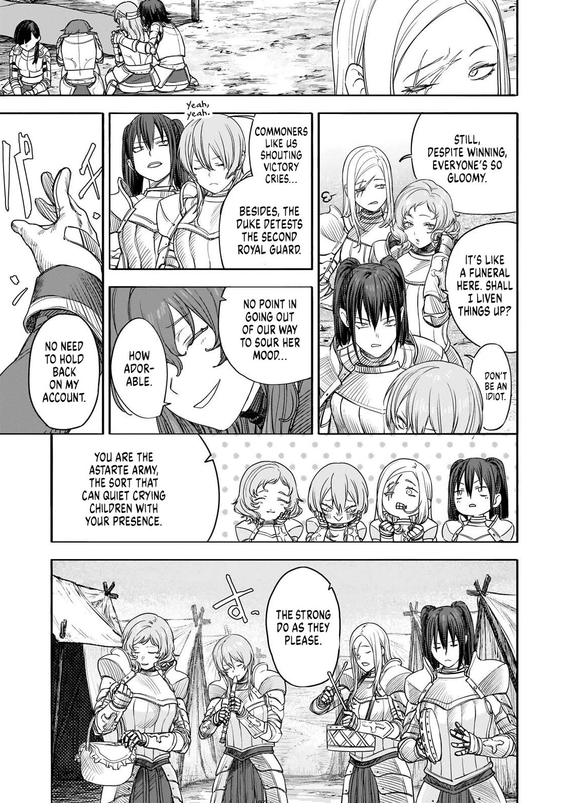 Virgin Knight who is the Frontier Lord in the Gender Switched World Chapter 14 page 17 - Chapter 14: Viva La Vida