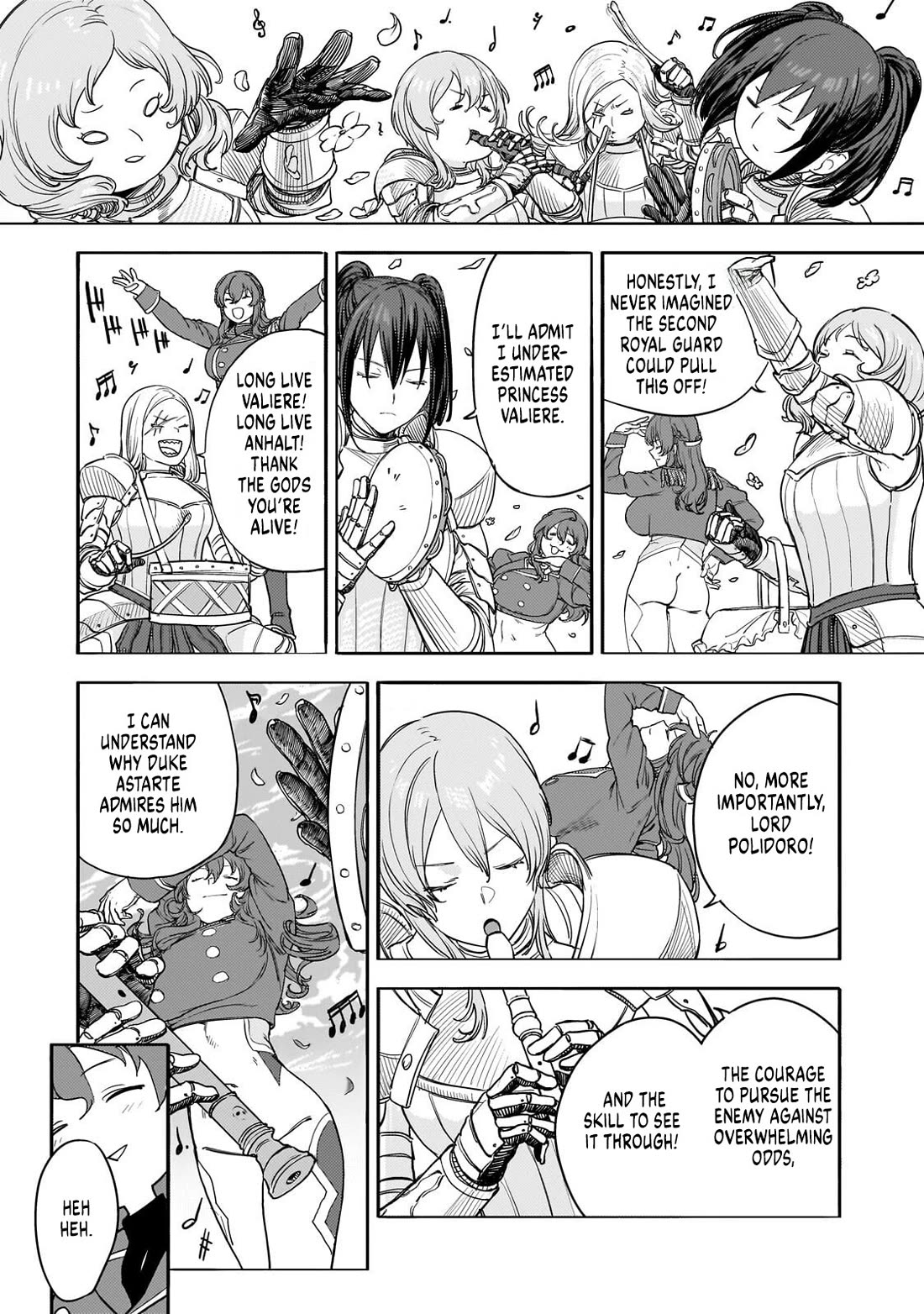 Virgin Knight who is the Frontier Lord in the Gender Switched World Chapter 14 page 18 - Chapter 14: Viva La Vida