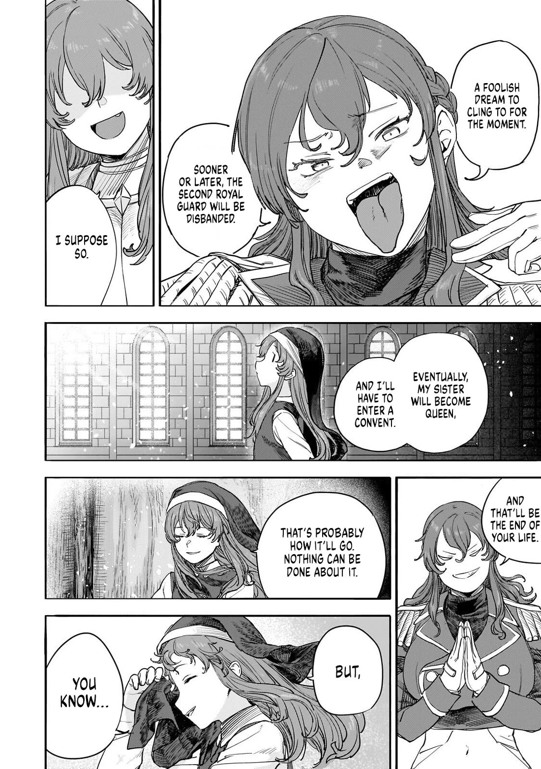Virgin Knight who is the Frontier Lord in the Gender Switched World Chapter 14 page 34 - Chapter 14: Viva La Vida